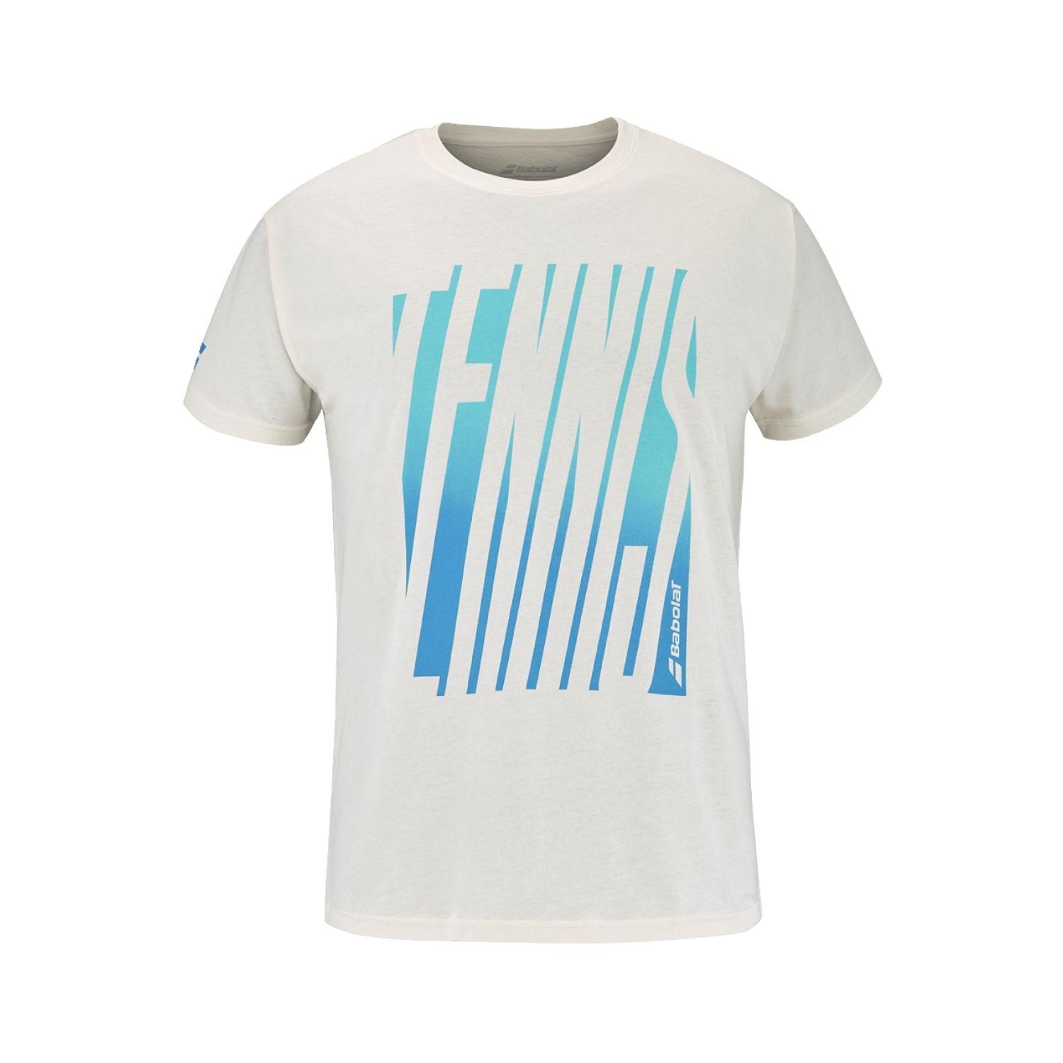 Babolat Exercise Message Tee Men Erkek Bej Tişört