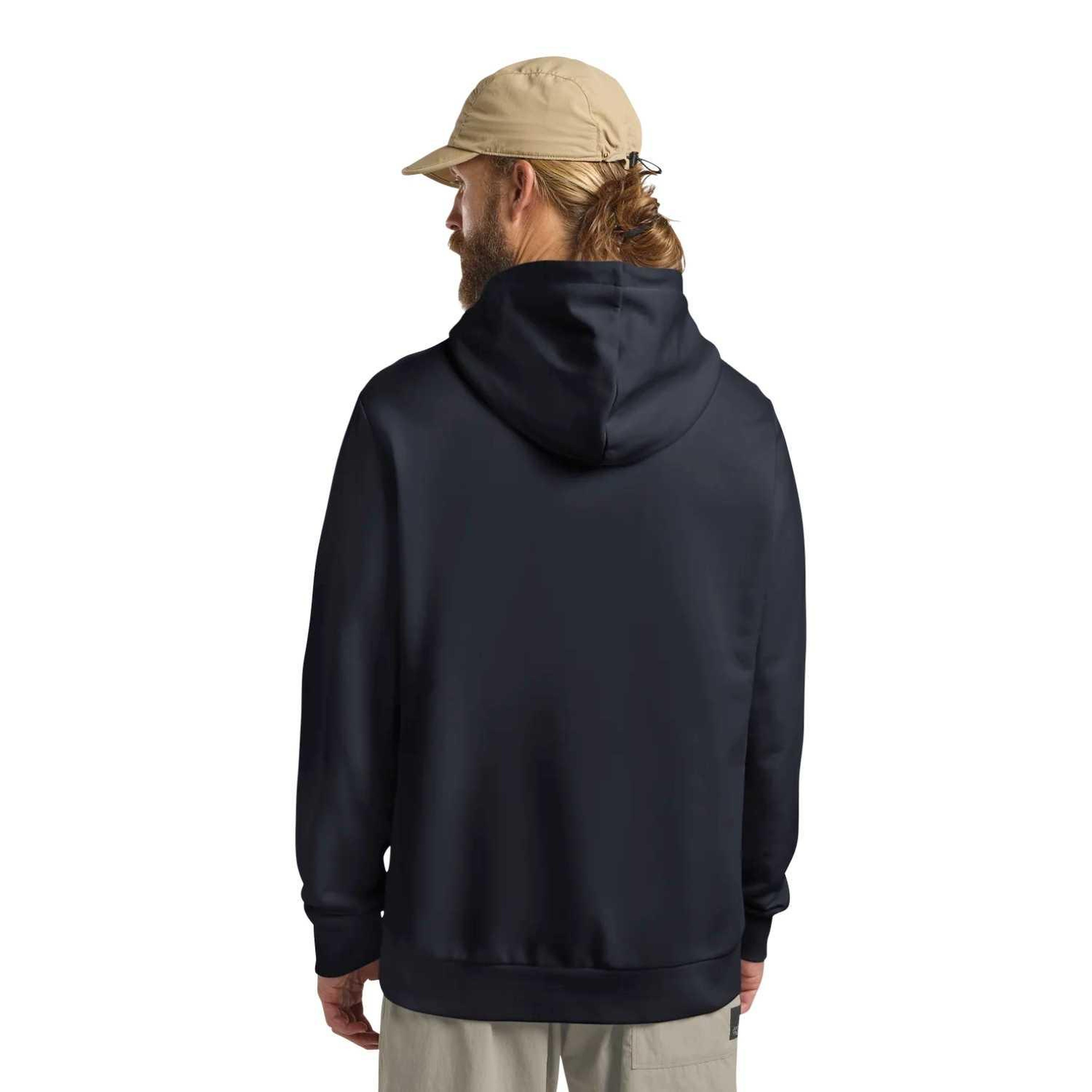 Jack Wolfskin Essential Hoodie Erkek Mavi Sweatshirt