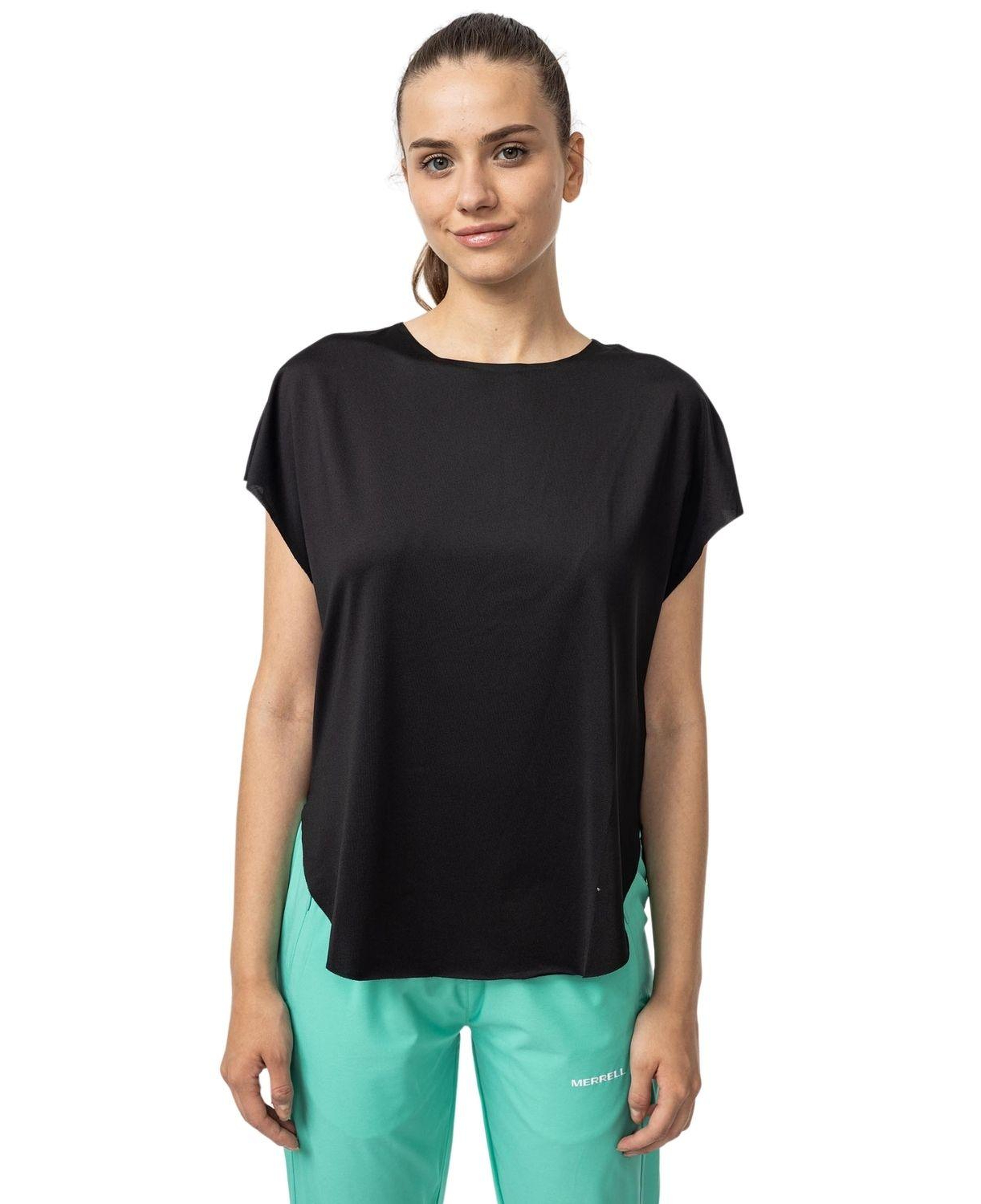 Merrell Tulip Kadın Siyah Koşu Tişört