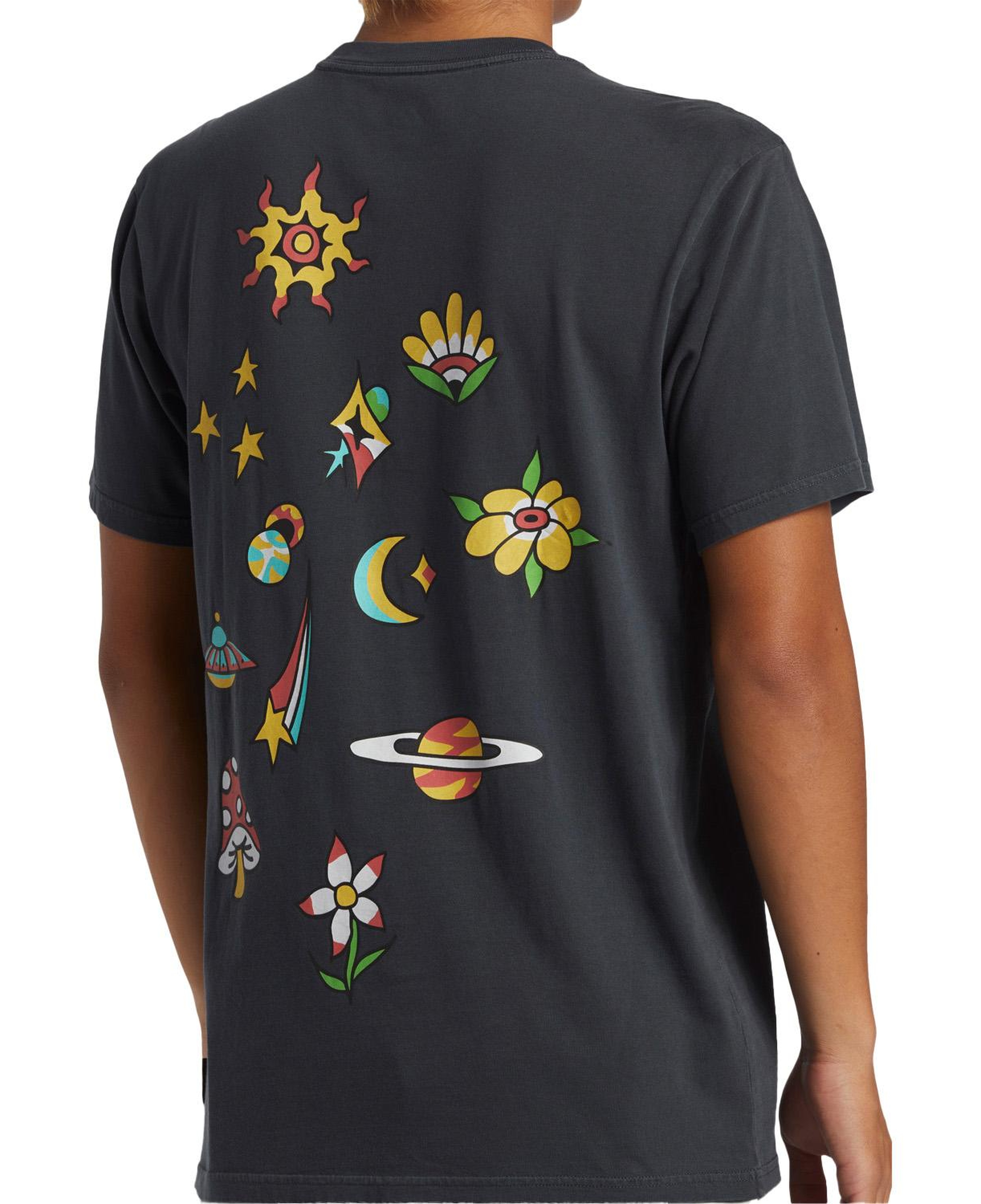 Quiksilver Spaceman Mlw Erkek Yeşil Tişört