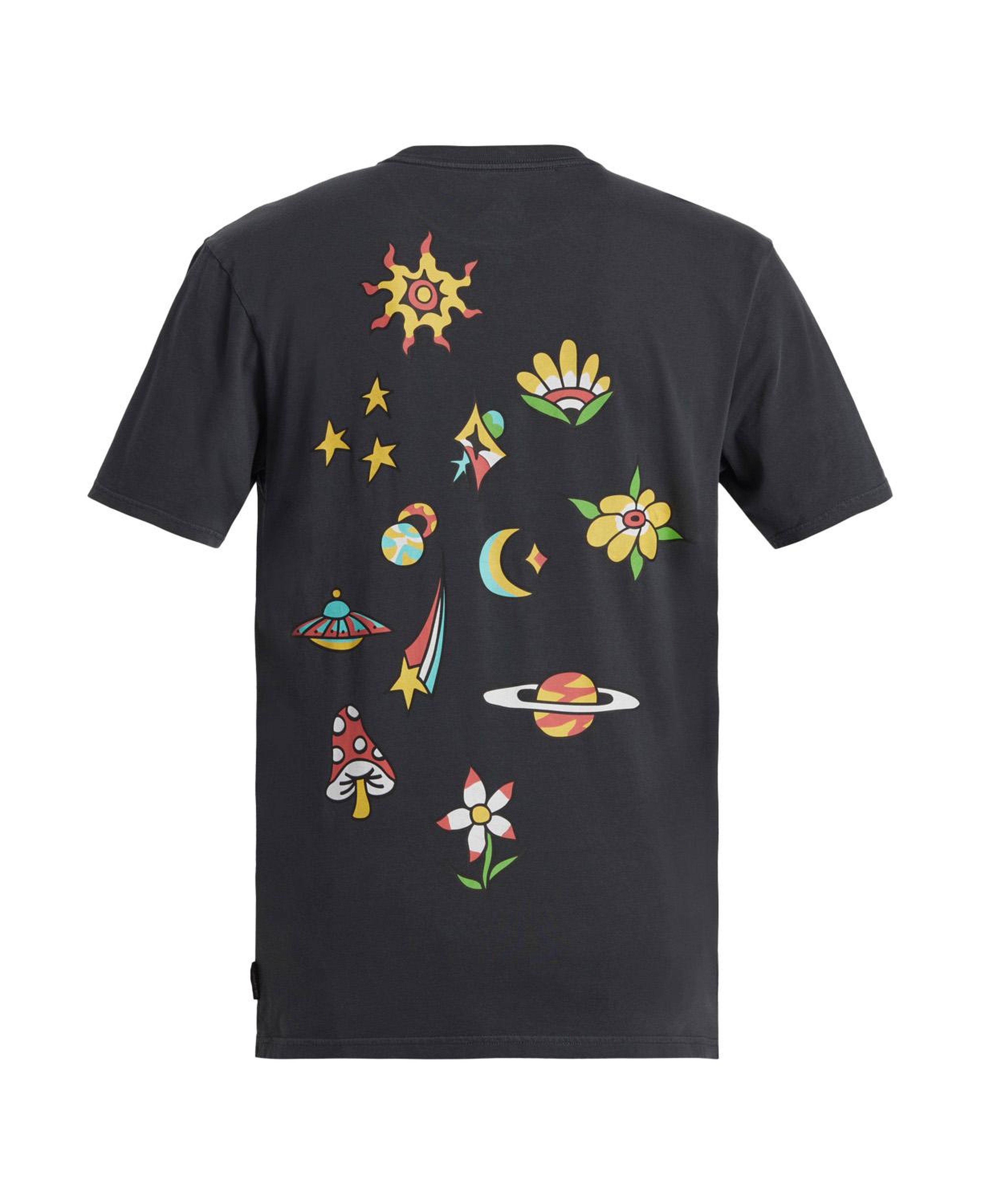Quiksilver Spaceman Mlw Erkek Yeşil Tişört
