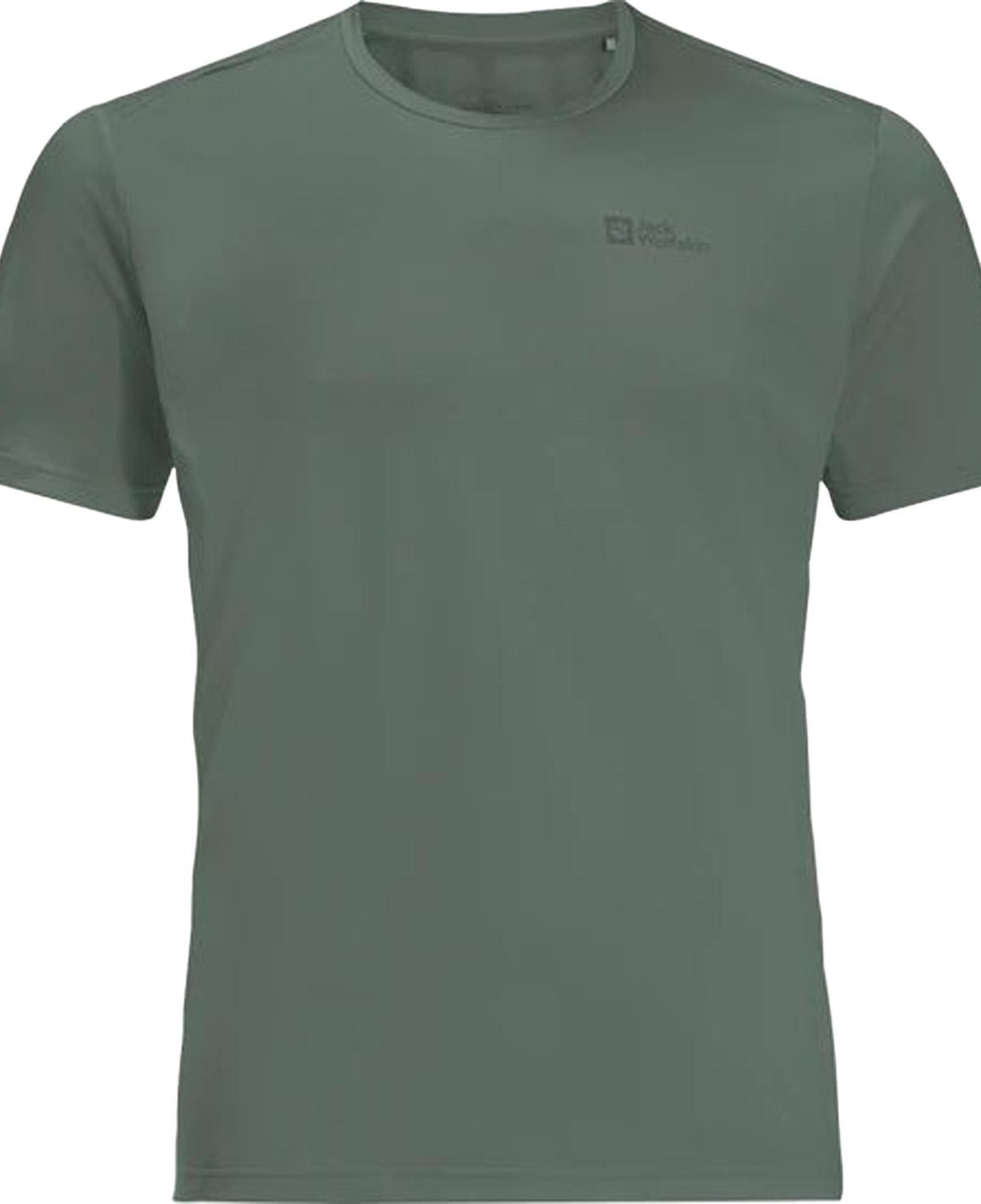 Jack Wolfskin Delgami Erkek Yeşil Tişört