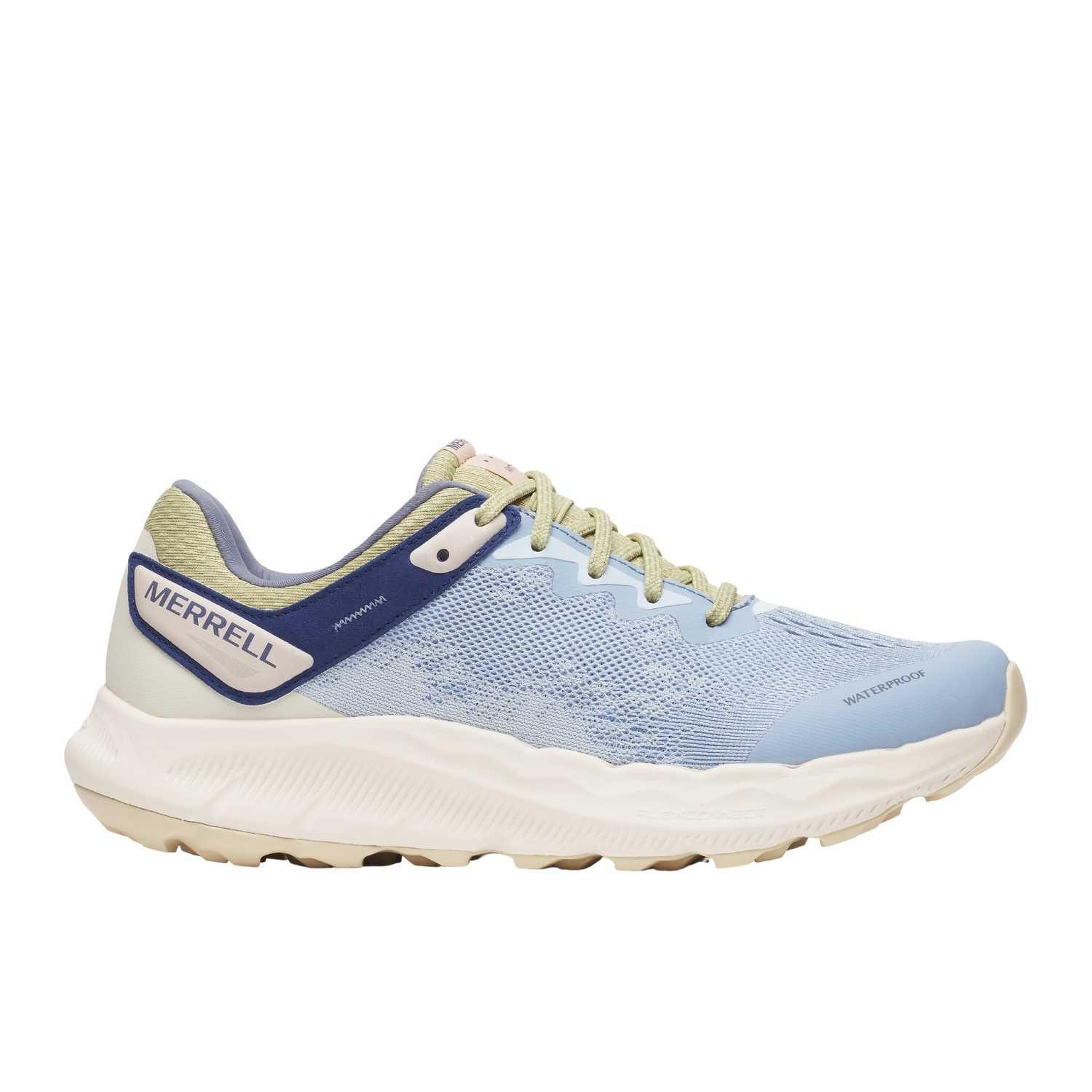 Merrell Antora 4 Waterproof Kadın Mavi Patika Koşusu Ayakkabısı