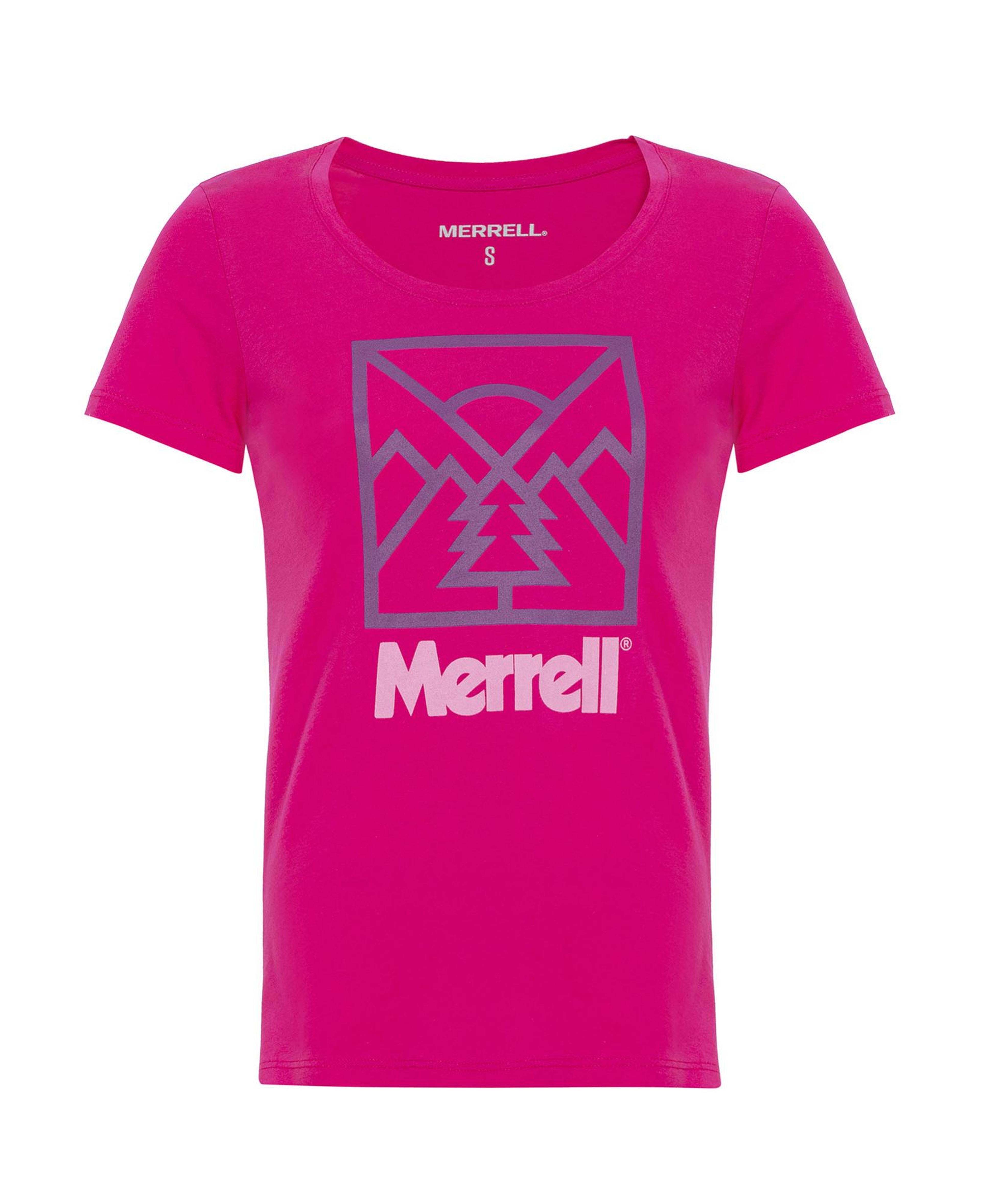 Merrell Scene Kadın Pembe Tişört