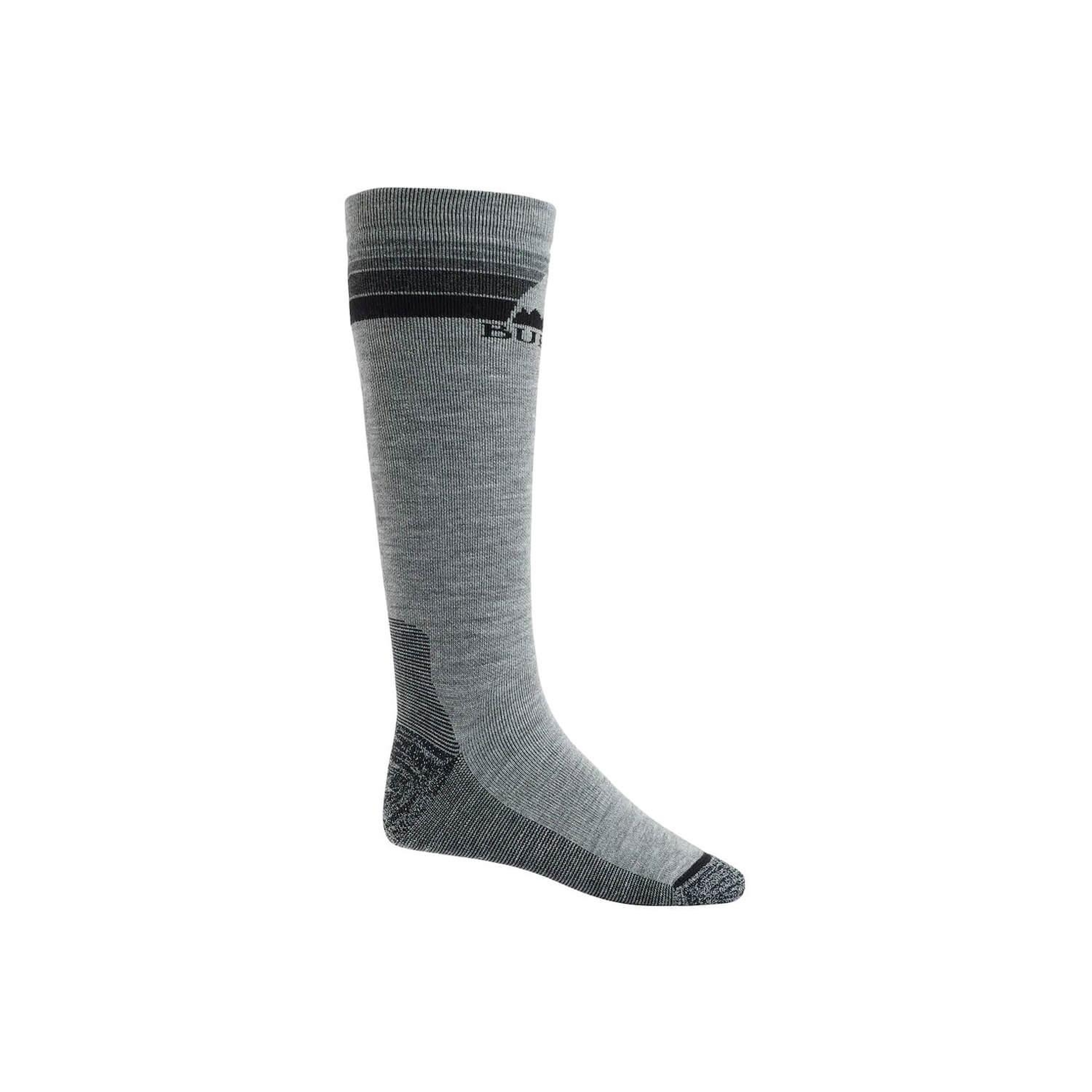 Burton Midweight Emblem Sk Erkek Gri Kayak Çorabı