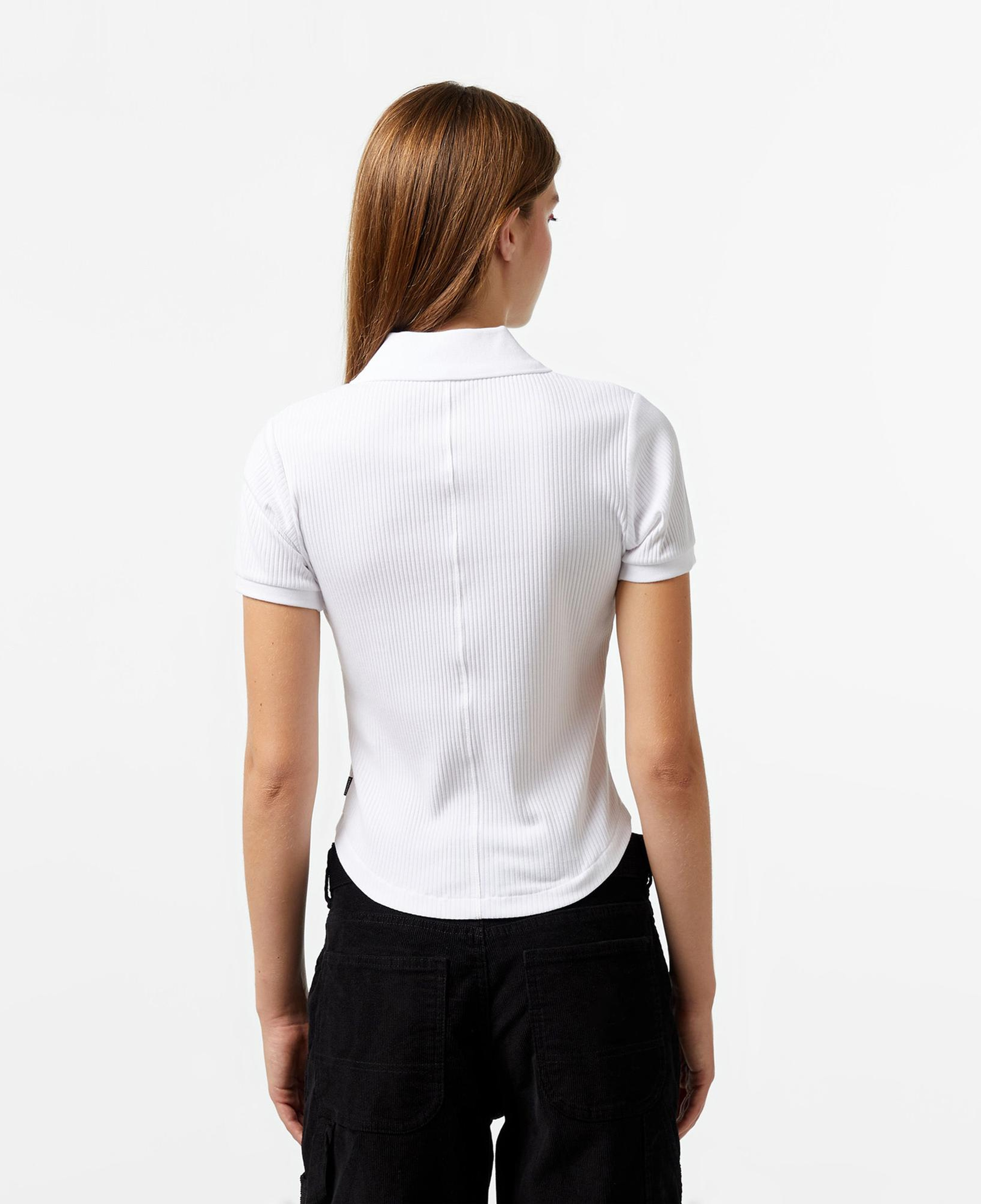 Converse Slim Fit Kadın Beyaz Polo