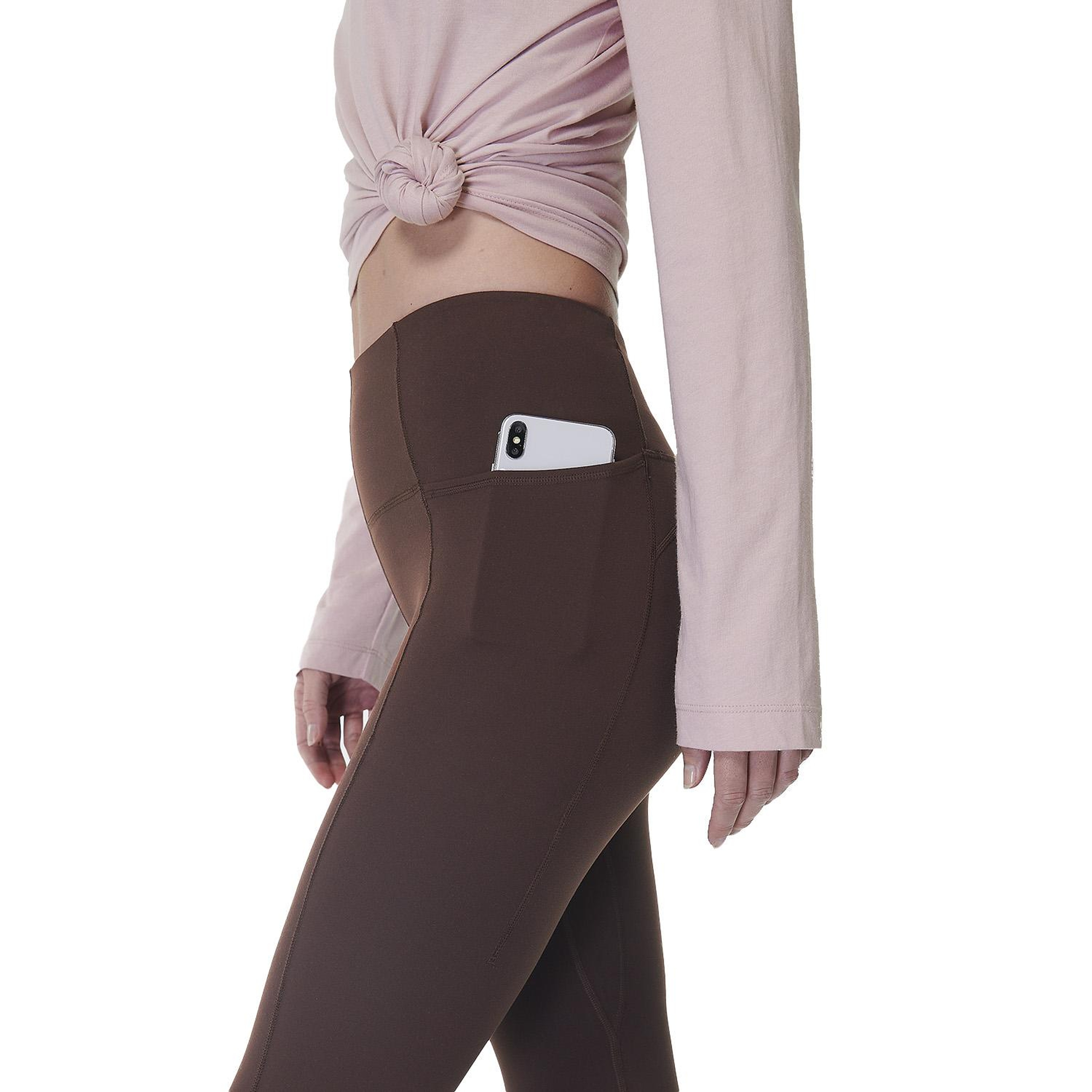 Sweaty Betty Super Soft Flare 32 Yoga Trou Kadın Kahverengi Pantolon