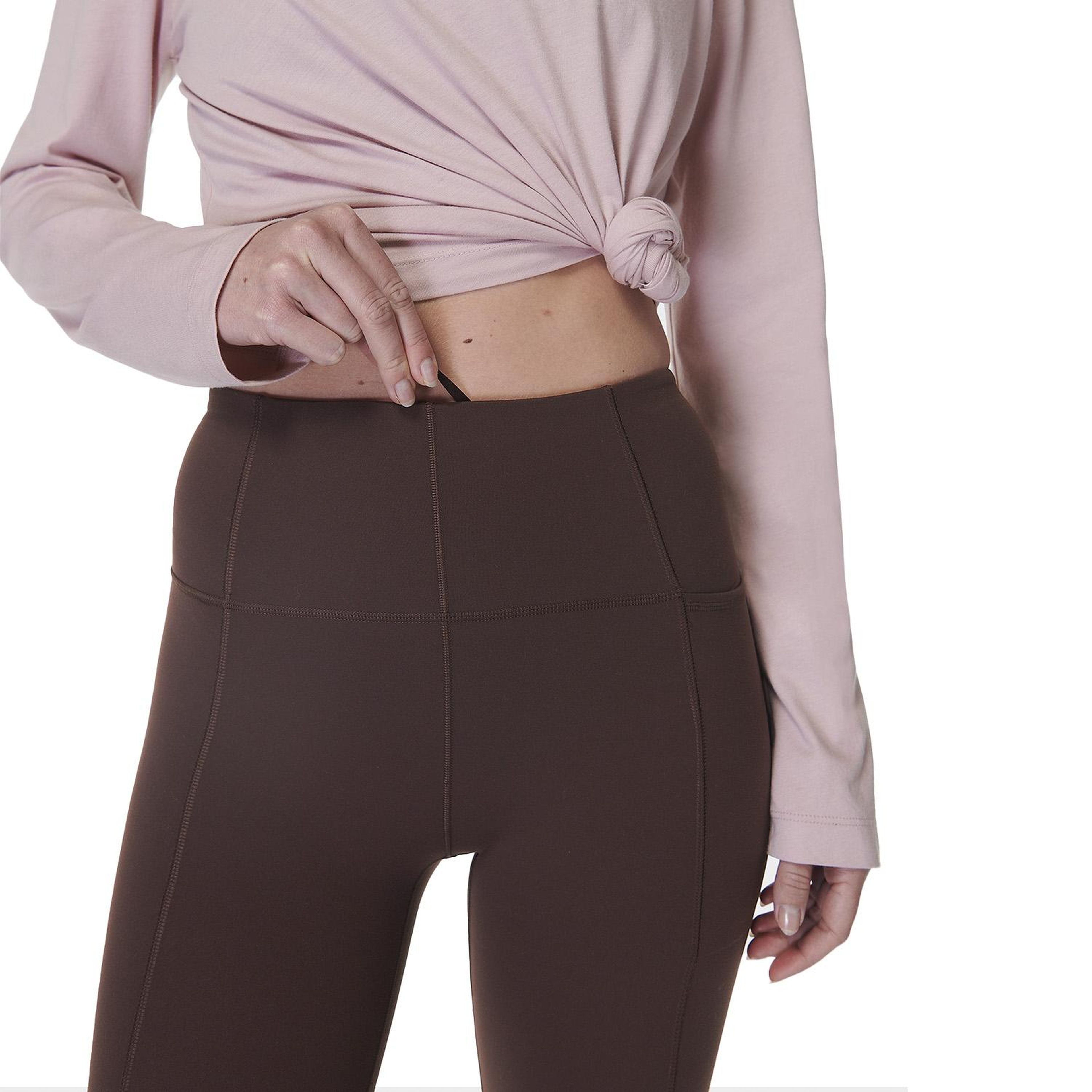 Sweaty Betty Super Soft Flare 32 Yoga Trou Kadın Kahverengi Pantolon