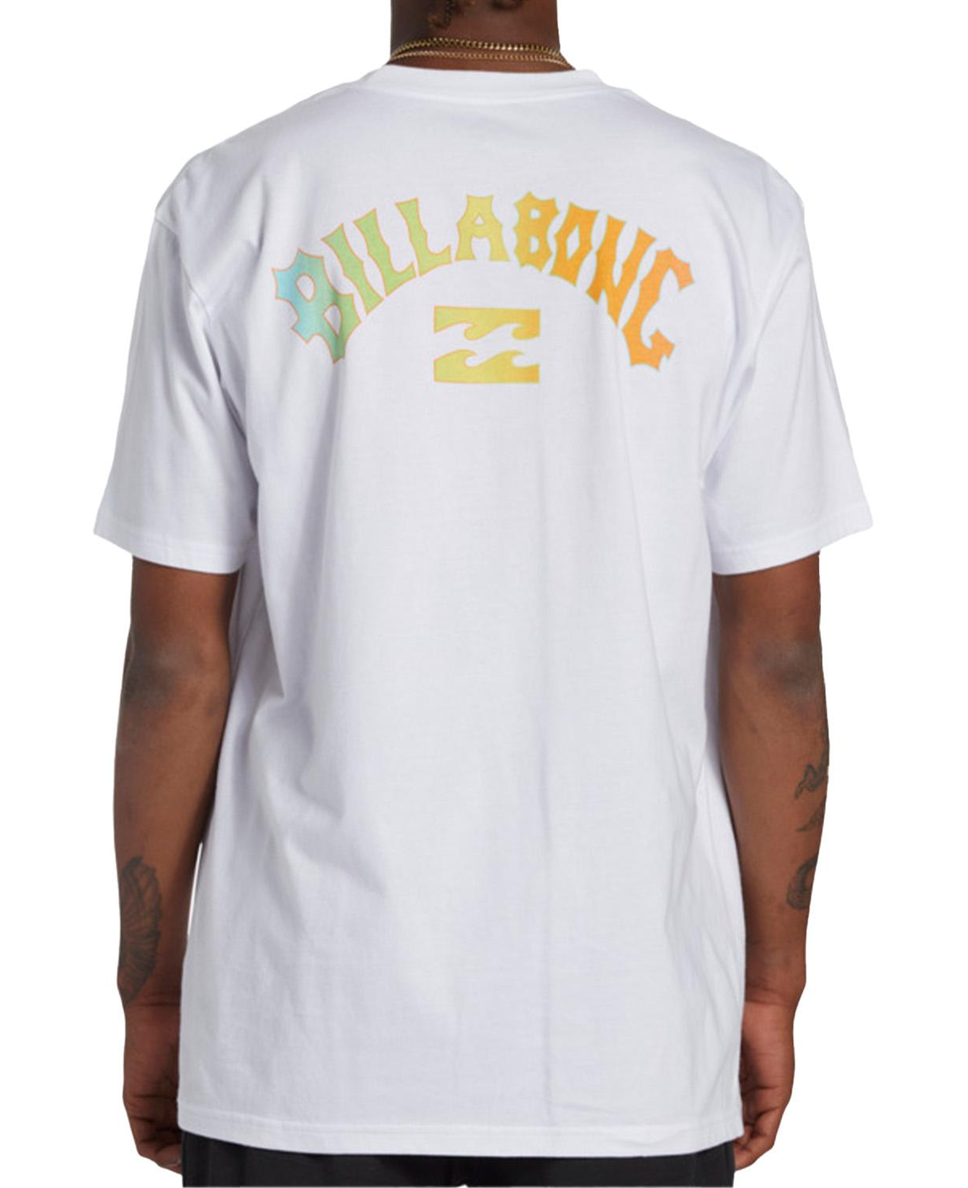 Billabong Arch Fill Tees Erkek Beyaz Tişört