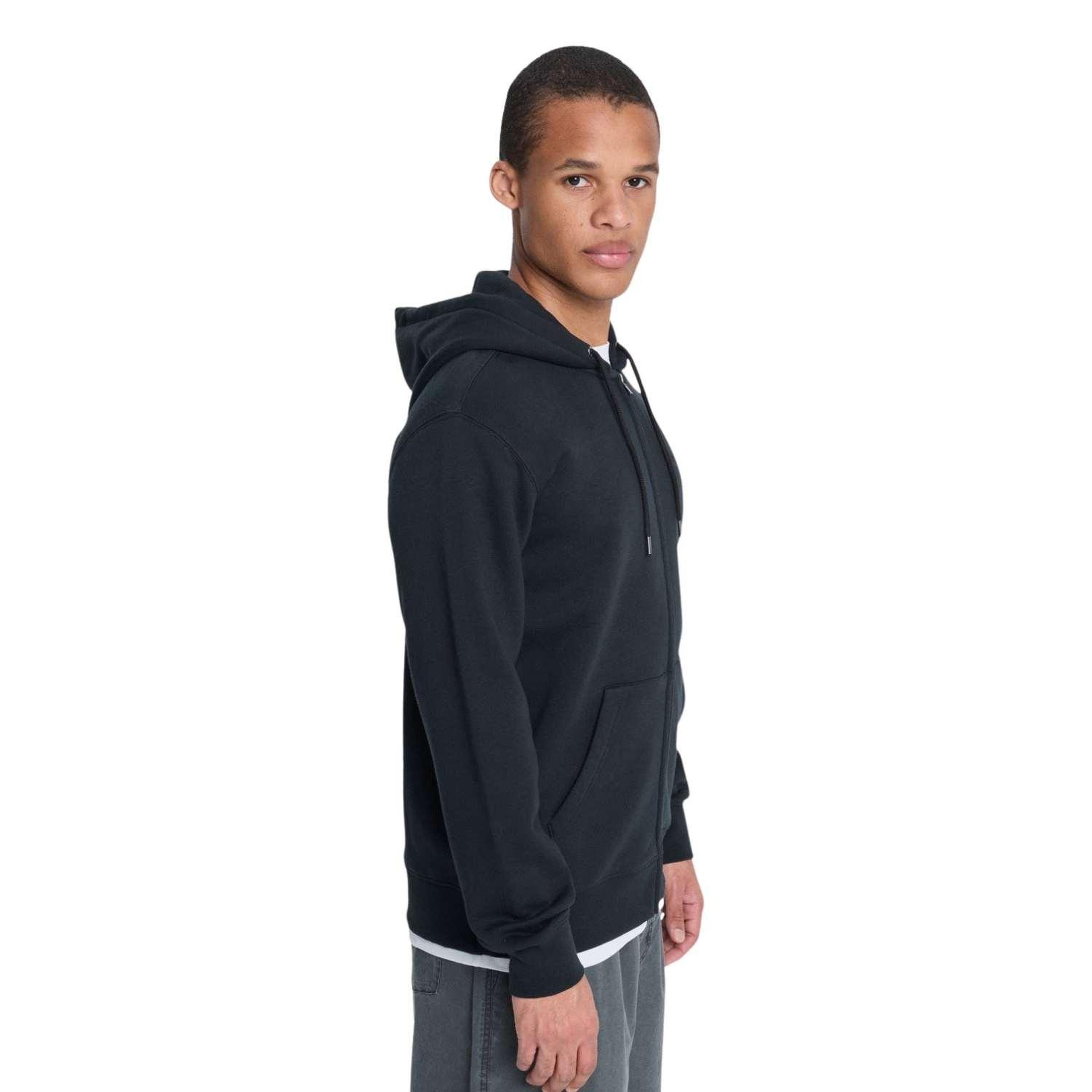 Quiksilver Salt Water Zip Hoodie Erkek Siyah Sweatshirt