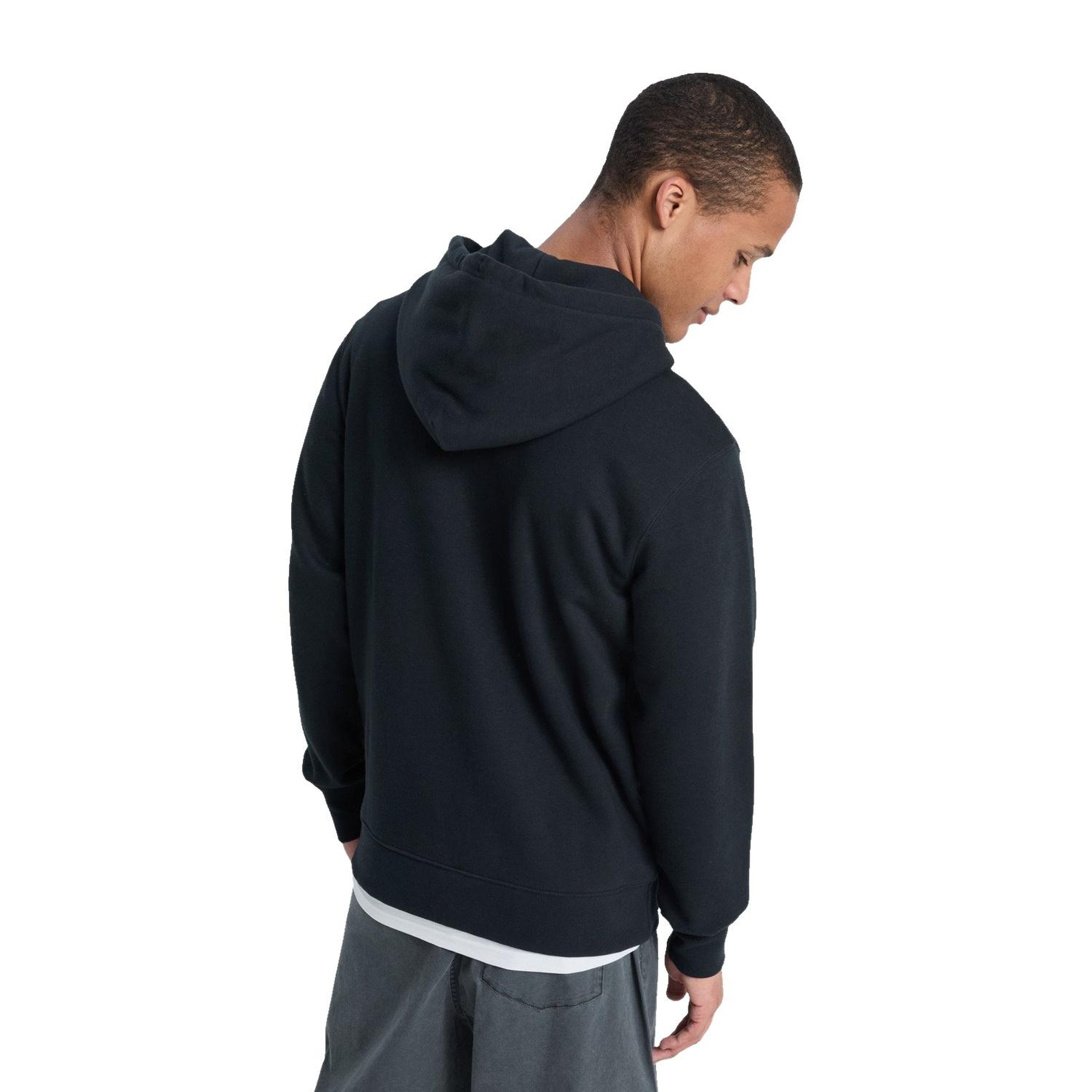 Quiksilver Salt Water Zip Hoodie Erkek Siyah Sweatshirt