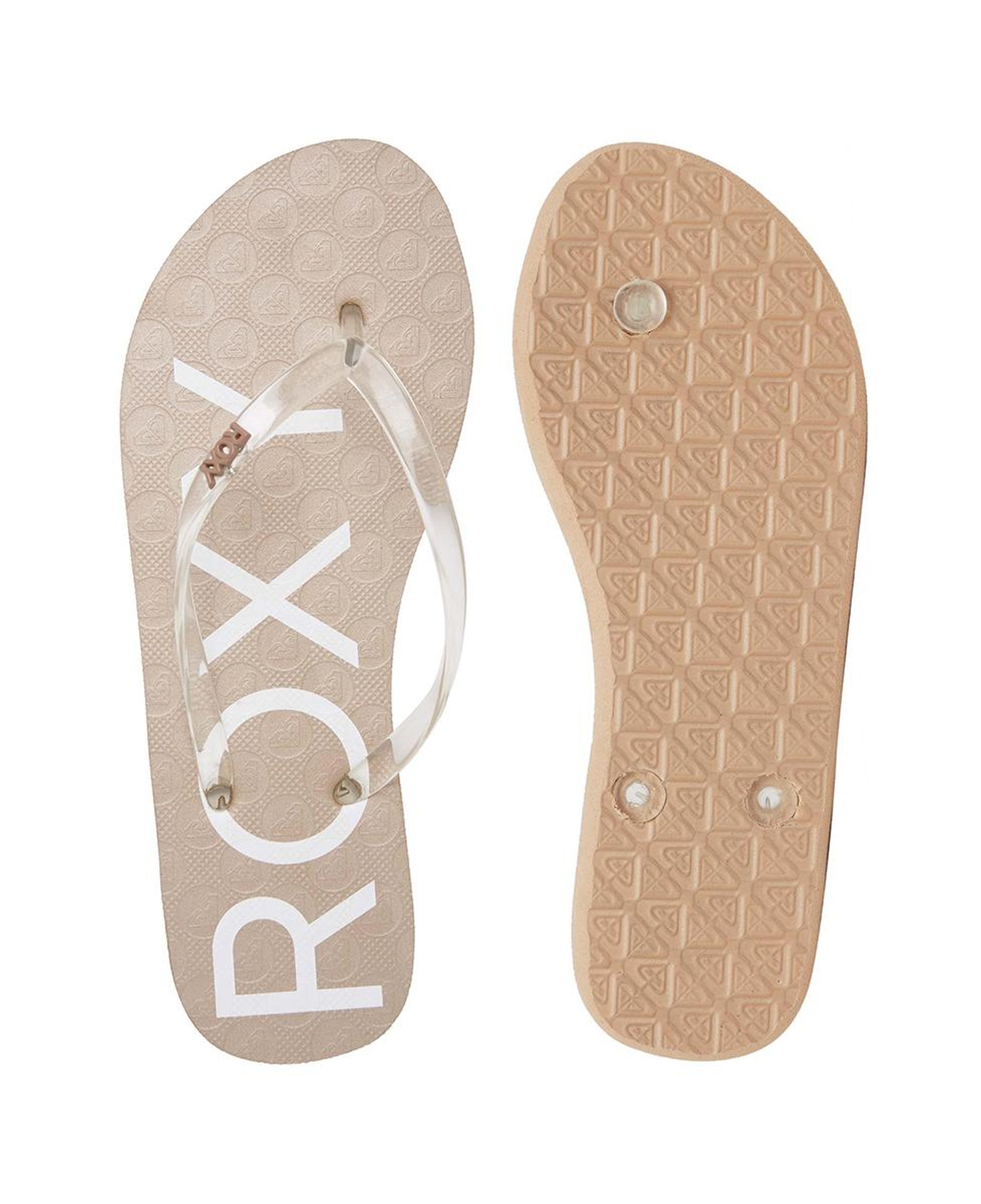 Roxy Viva Jelly Kadın Bej Terlik