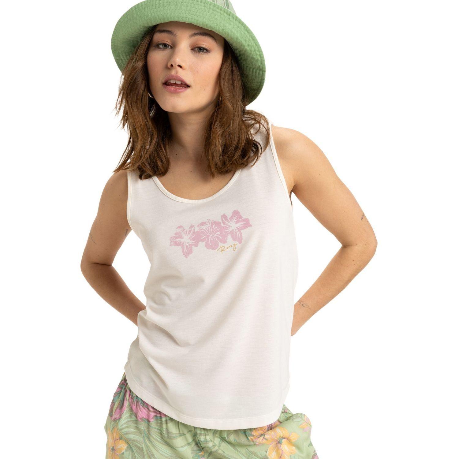 Roxy Surfclassic Tank Kadın Beyaz Atlet