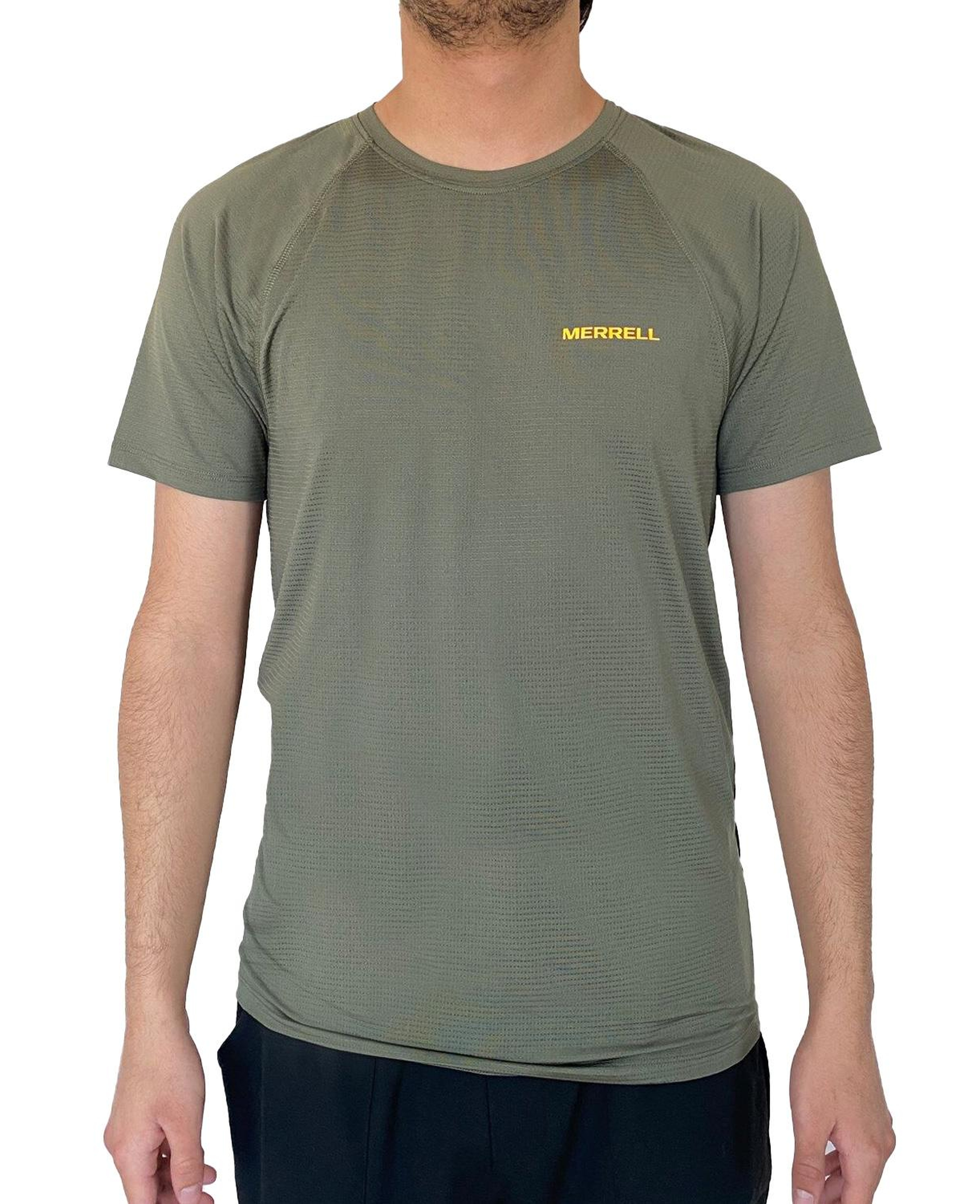 Merrell Tend Erkek Yeşil Koşu Tişört