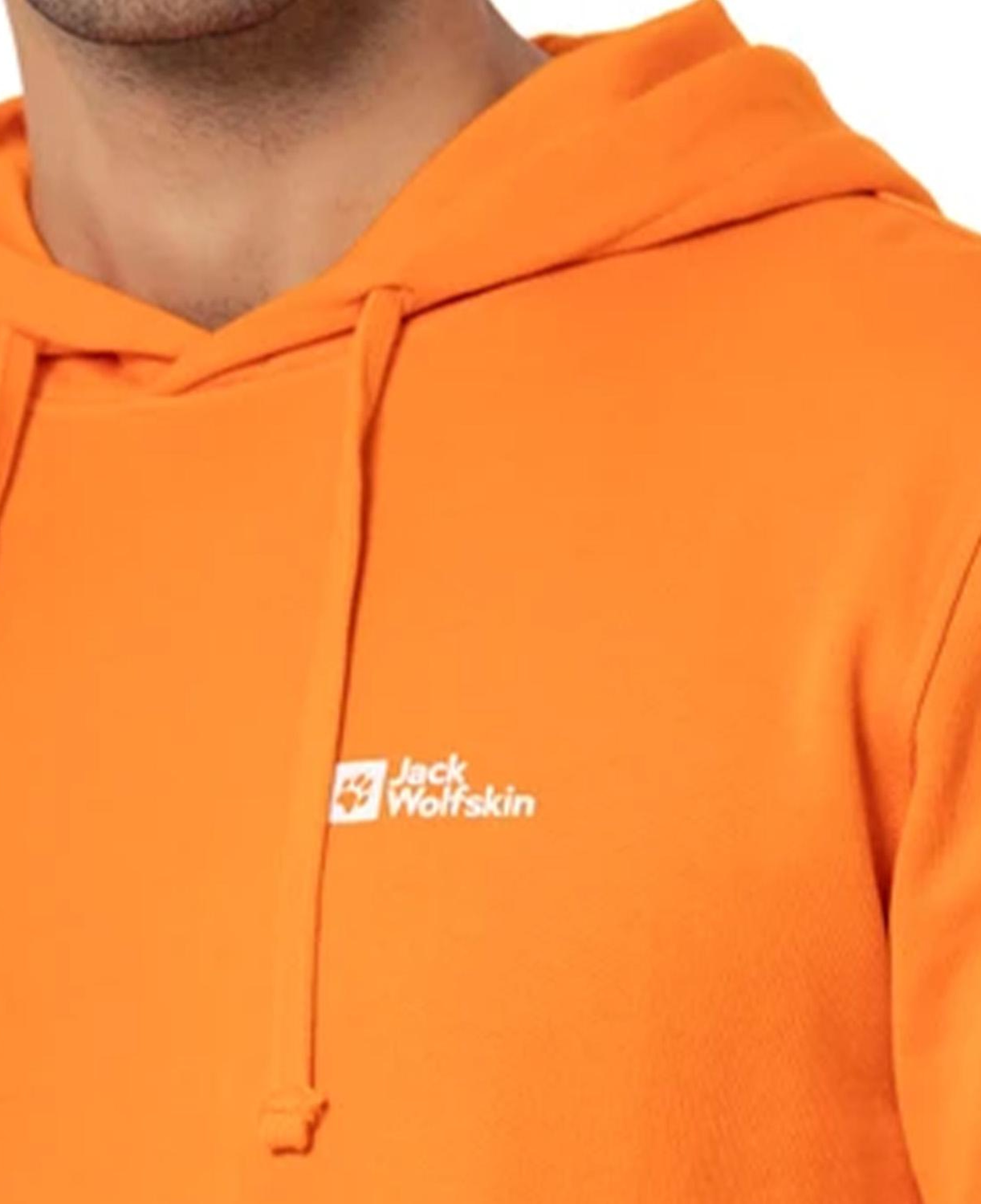 Jack Wolfskin Tommy Hoody Erkek Turuncu Sweatshirt