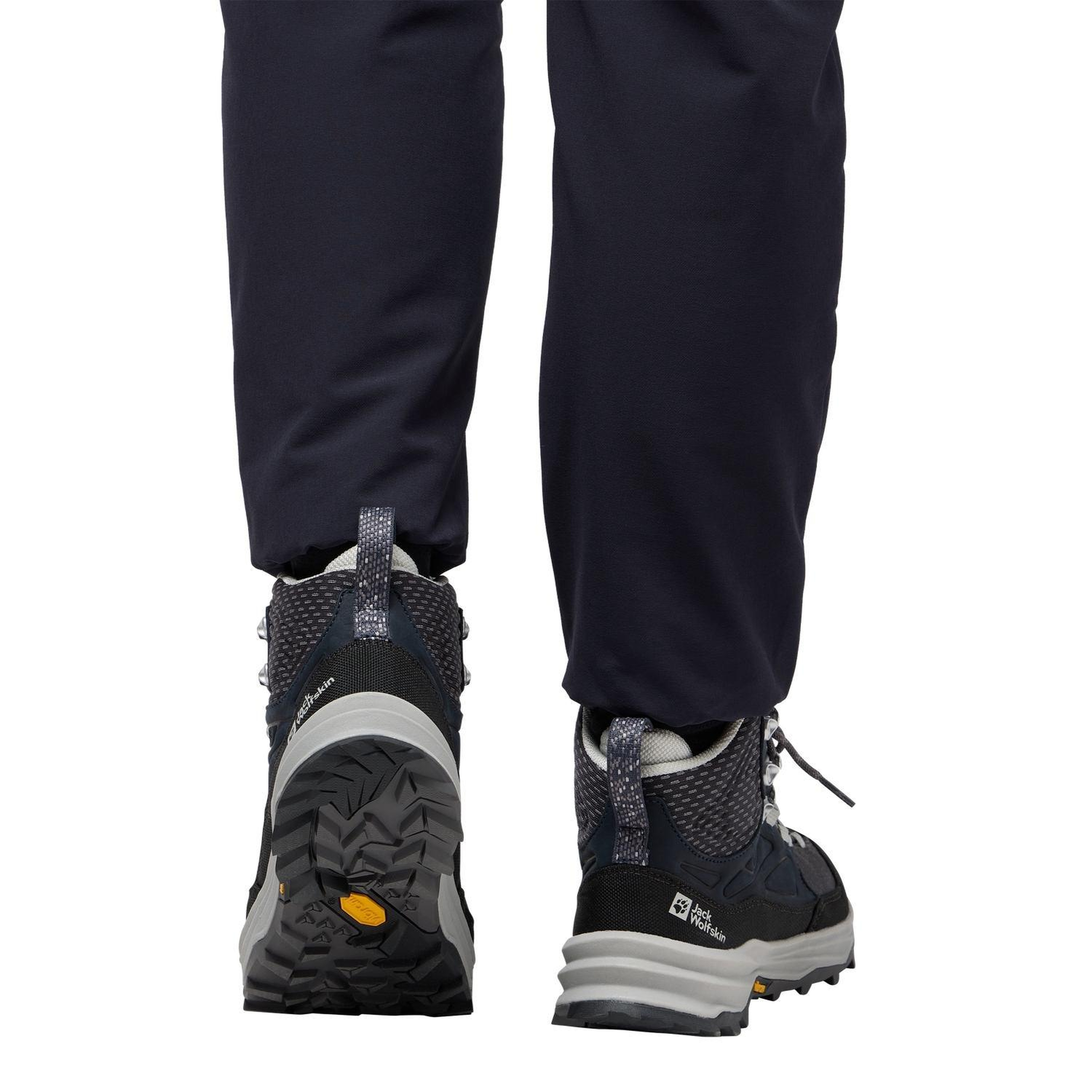 Jack Wolfskin Cyrox Texapore Mid Kadın Mavi Bot