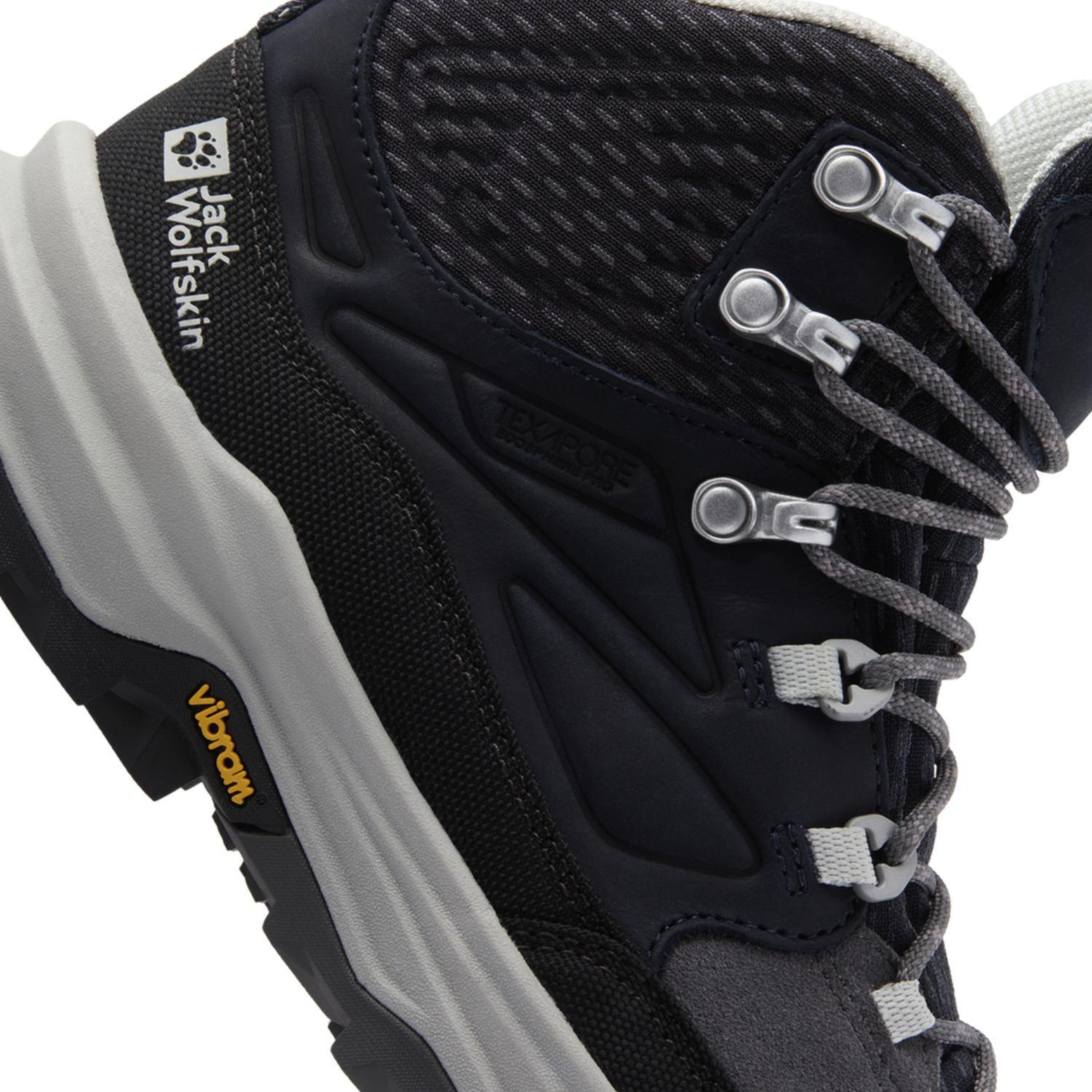 Jack Wolfskin Cyrox Texapore Mid Kadın Mavi Bot