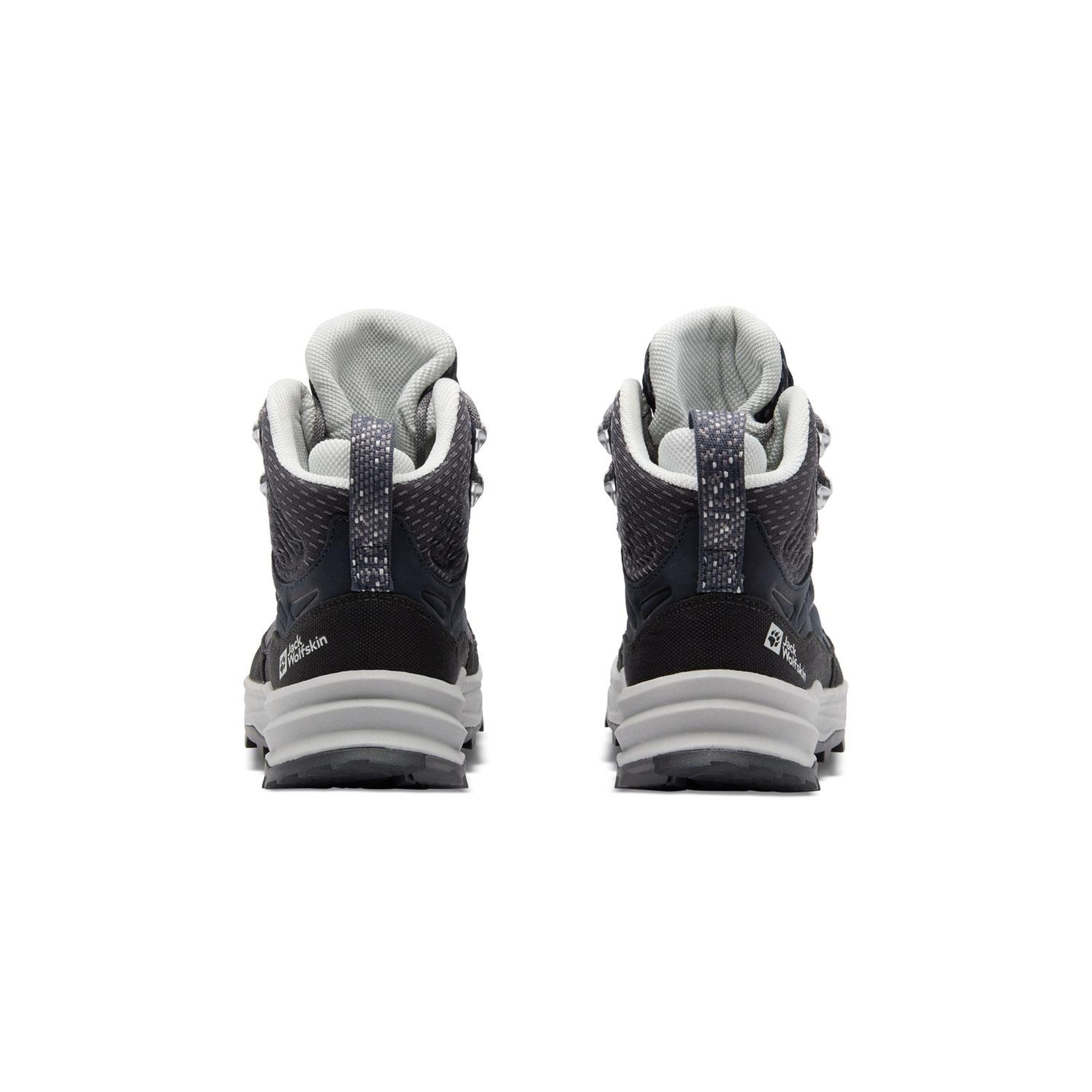 Jack Wolfskin Cyrox Texapore Mid Kadın Mavi Bot