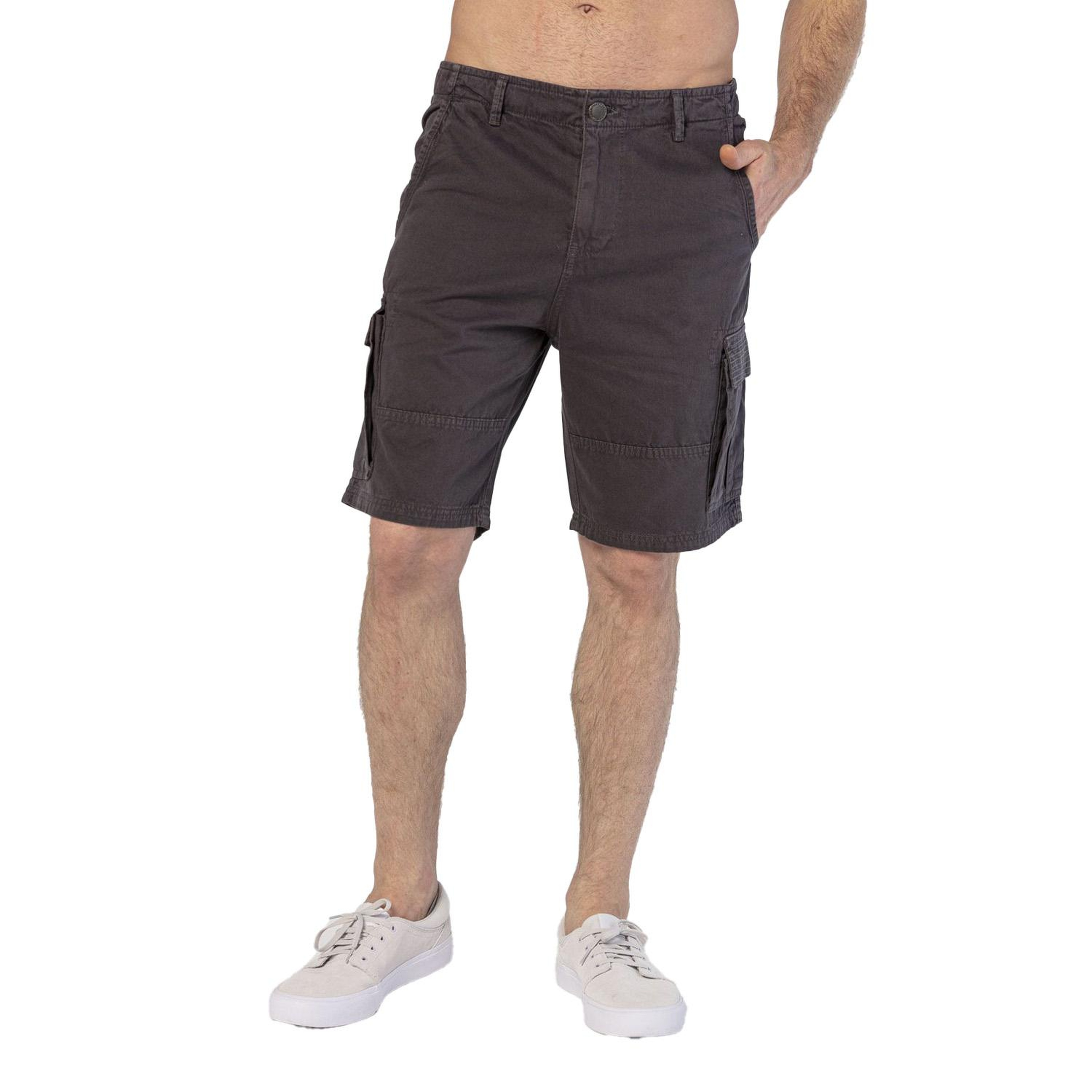 Routefield Erkek Kargo Şort Clints Gri