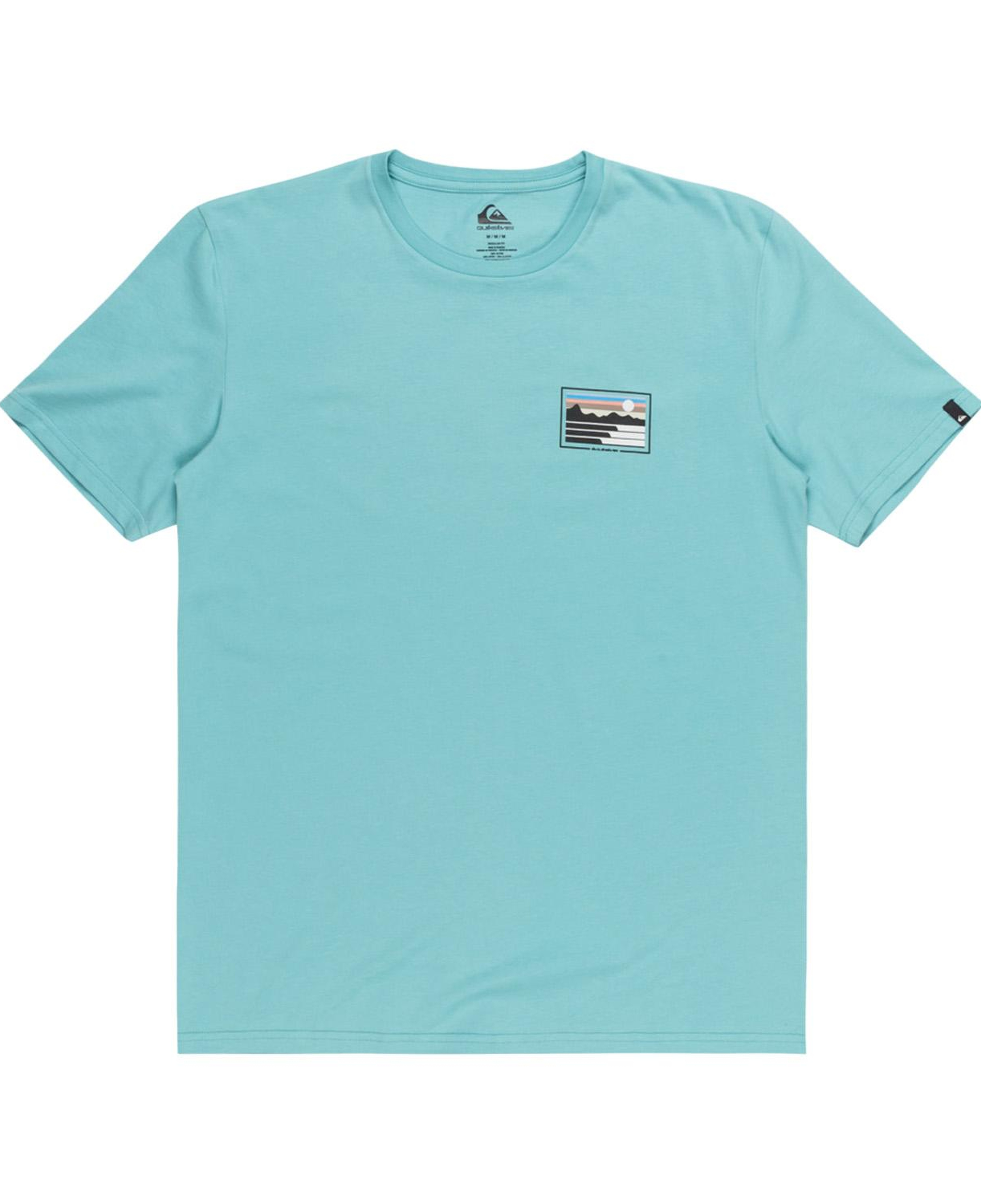 Quiksilver Land And Sea Erkek Mavi Tişört