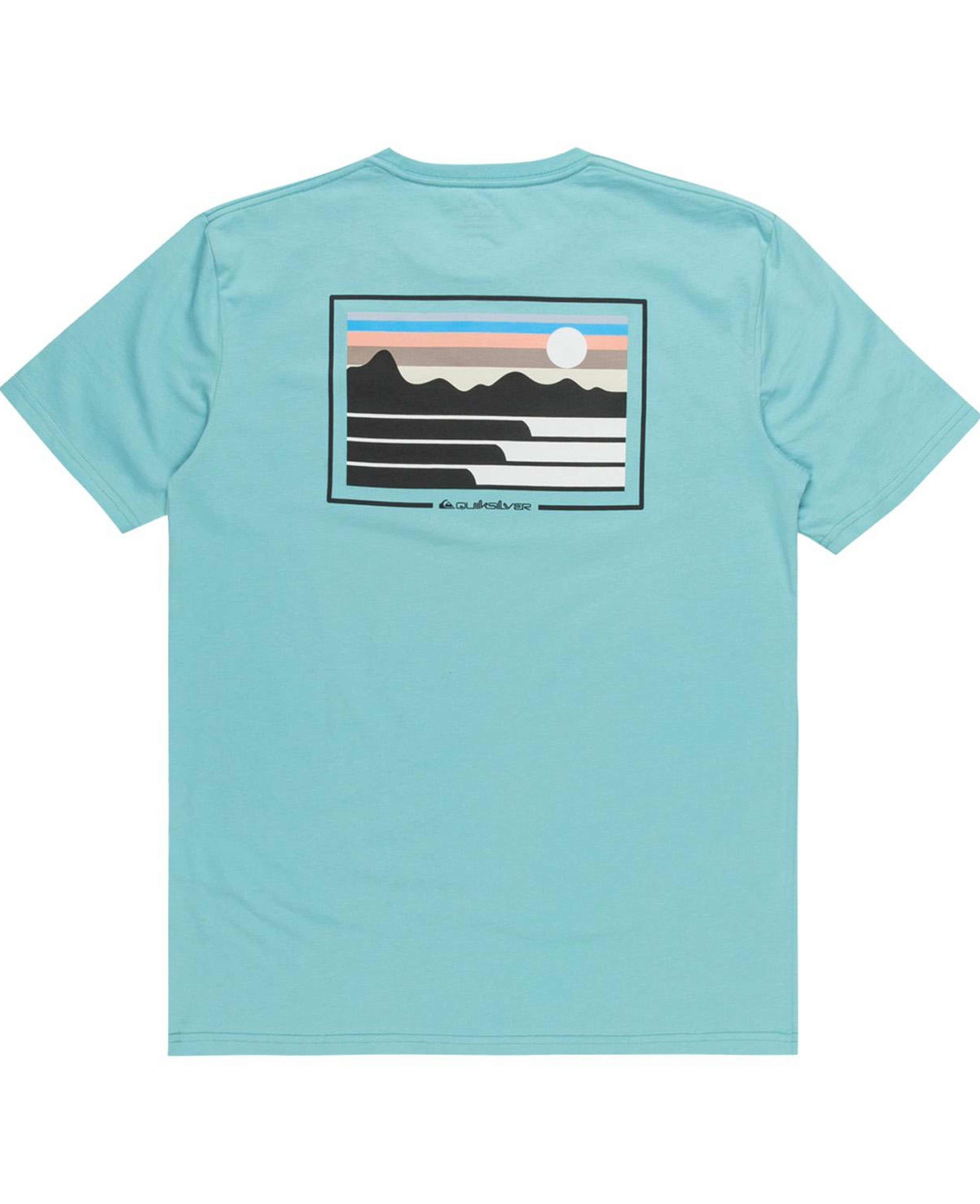 Quiksilver Land And Sea Erkek Mavi Tişört