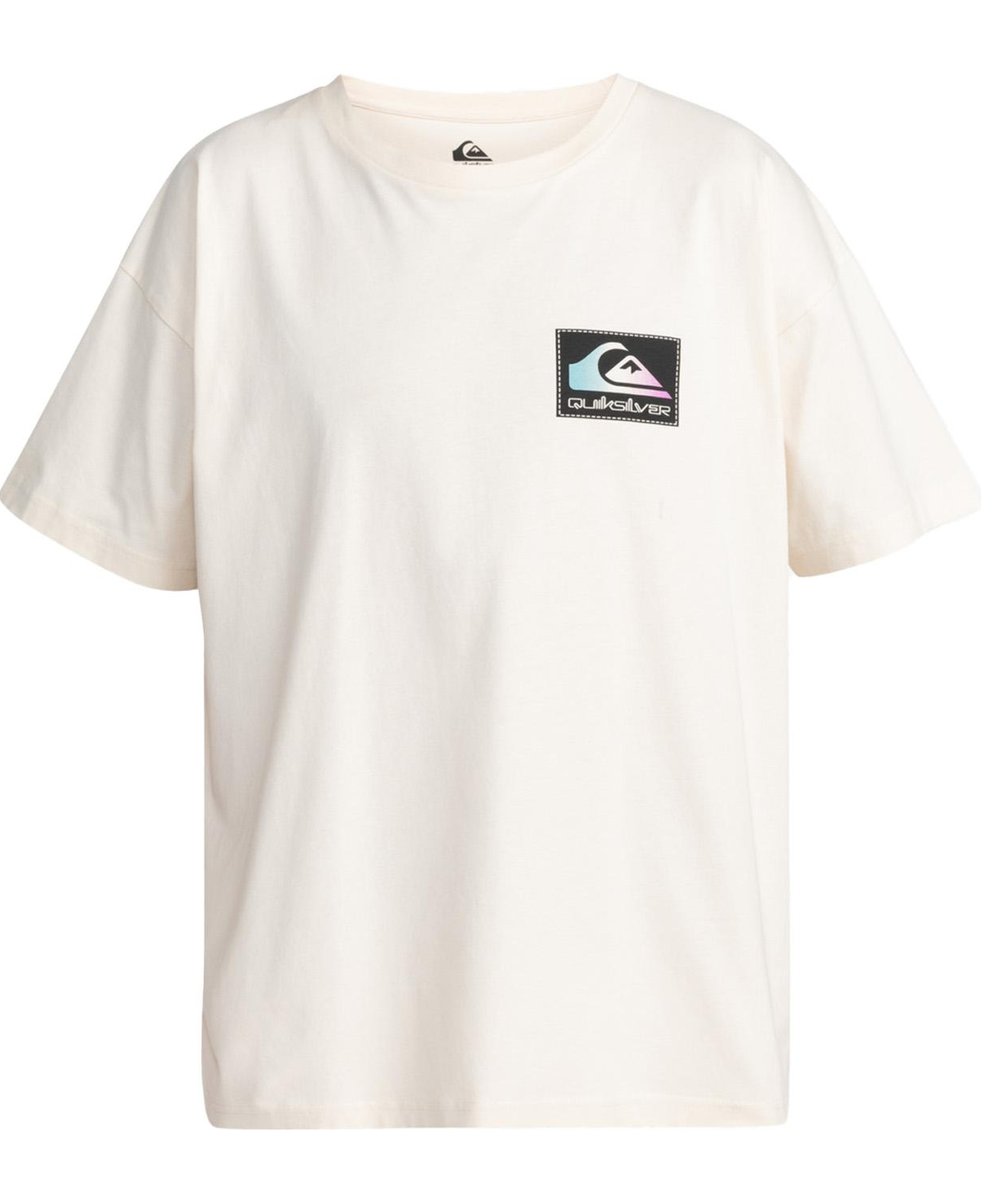 Quiksilver Back Flash Erkek Bej Tişört