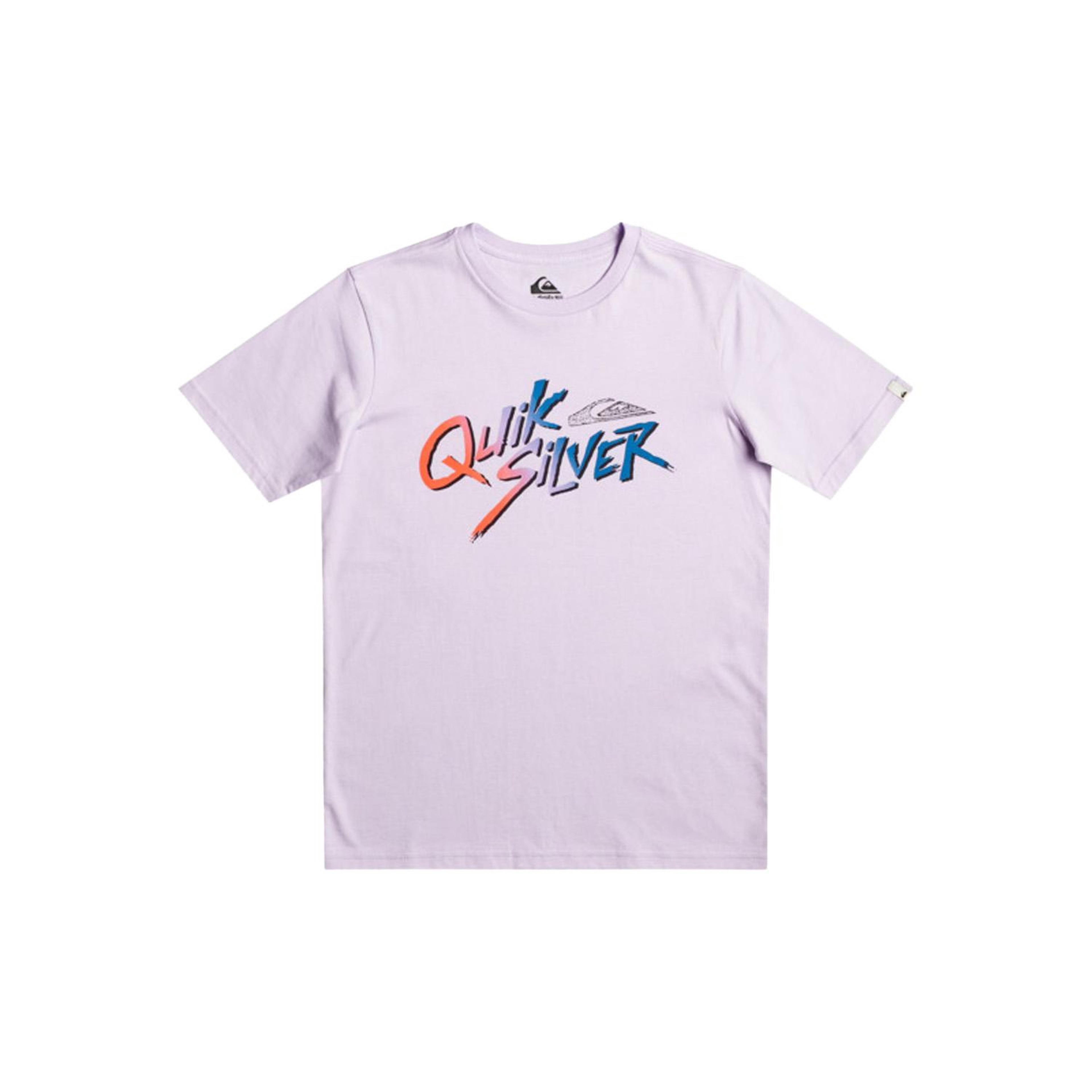 Quiksilver Signaturemove B Erkek Çocuk Mor Tişört