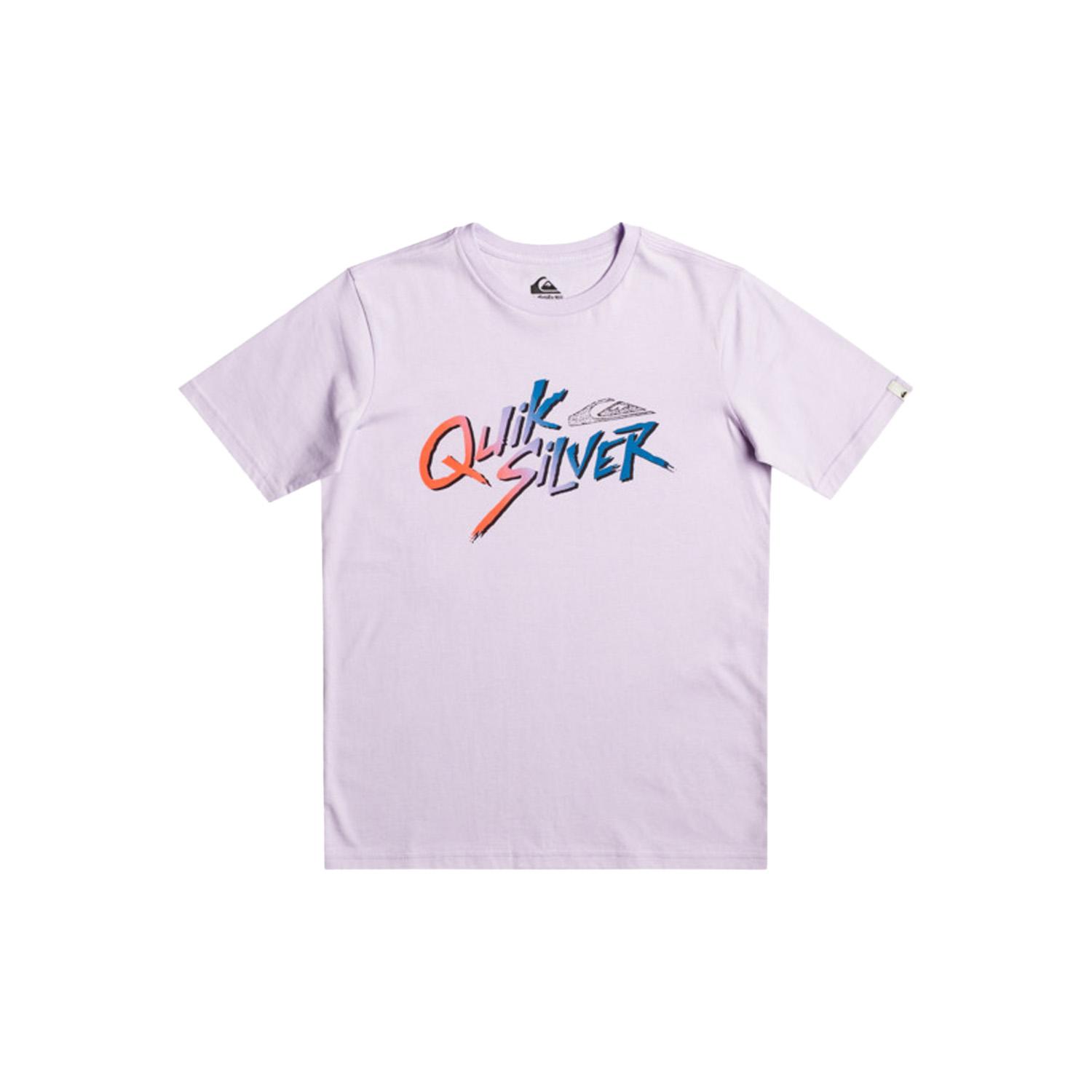 Quiksilver Signaturemove B Erkek Çocuk Mor Tişört