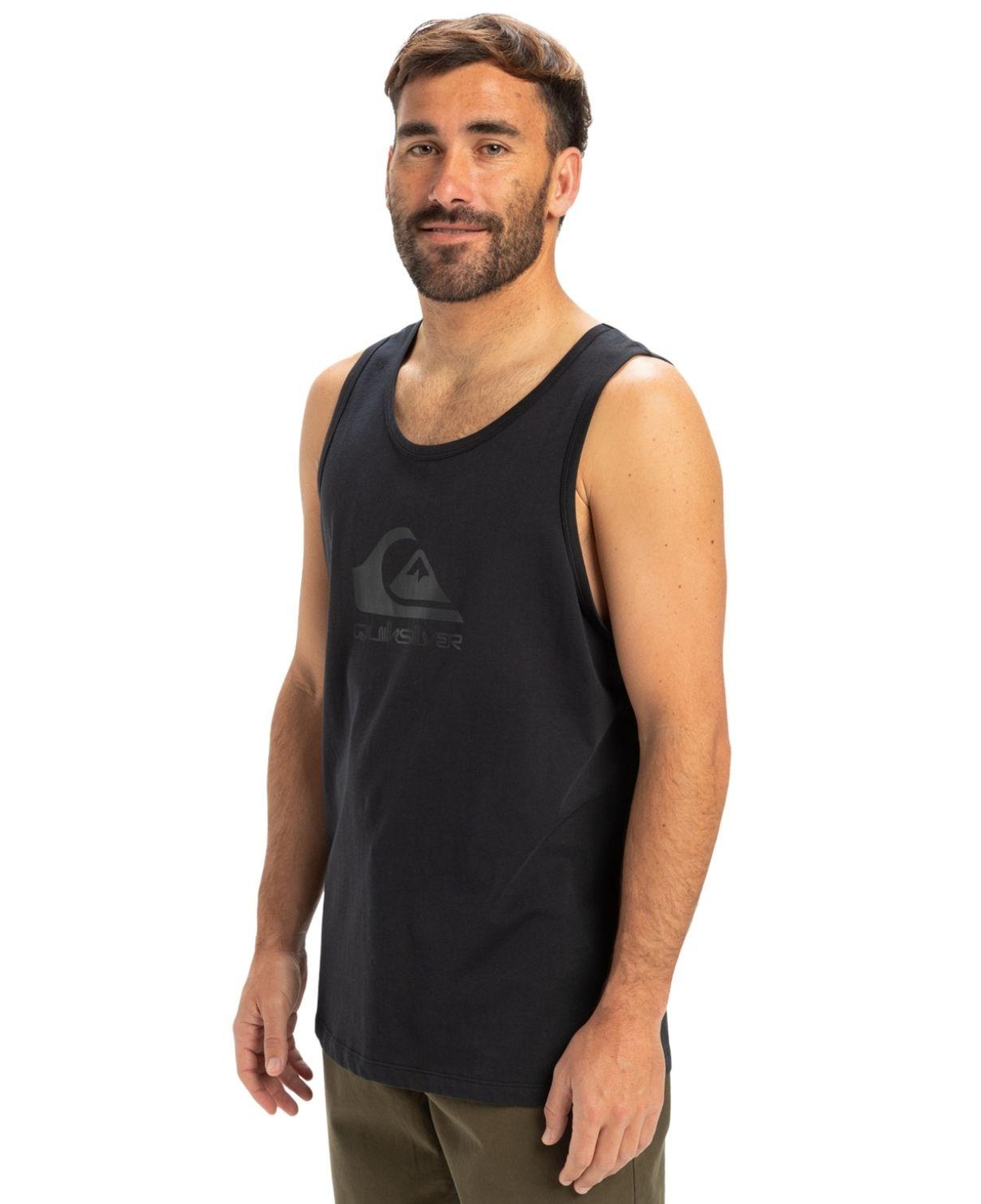 Quiksilver Ev Comp Logo Tank Erkek Siyah Atlet