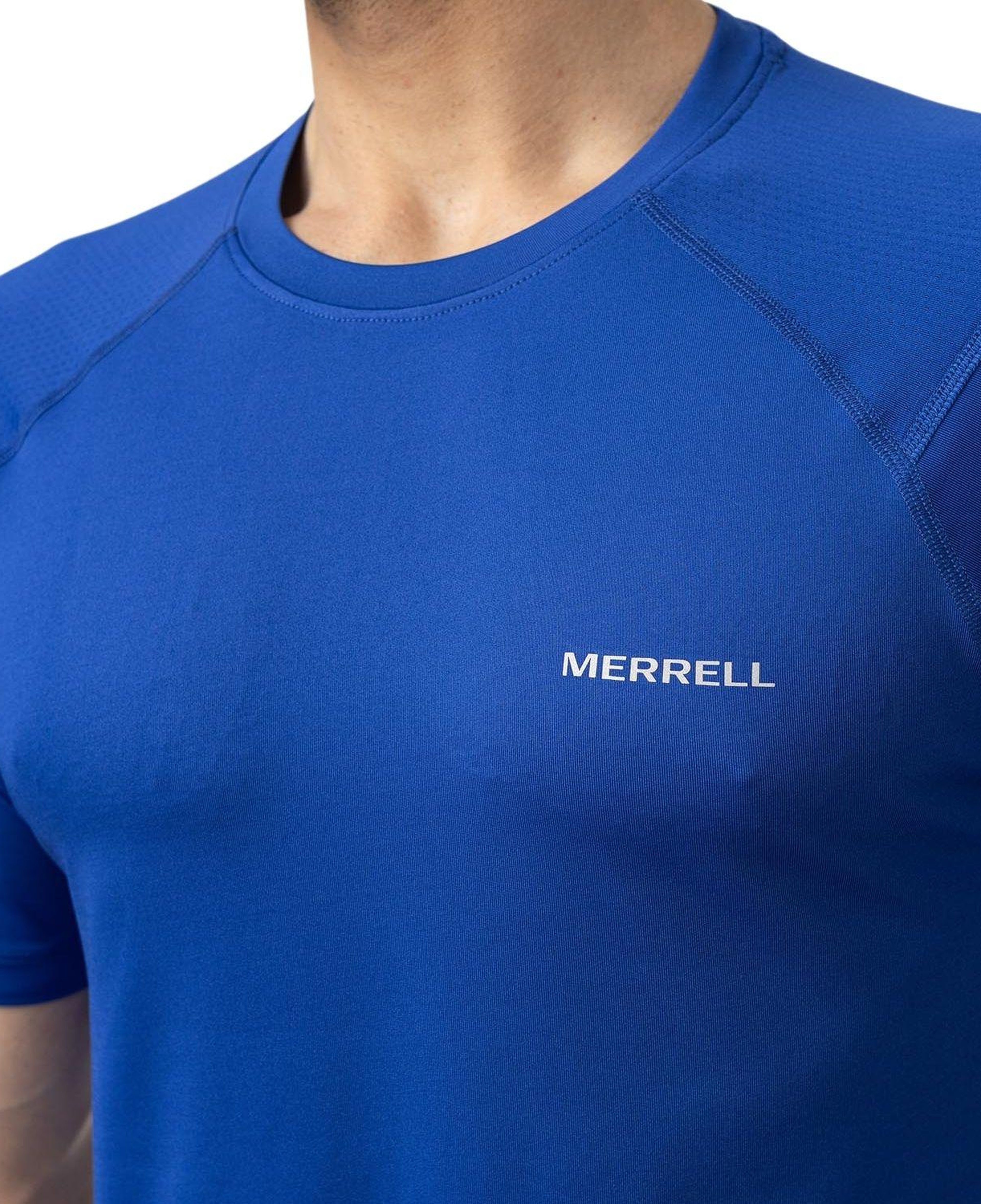 Merrell Till Erkek Mavi Koşu Tişört