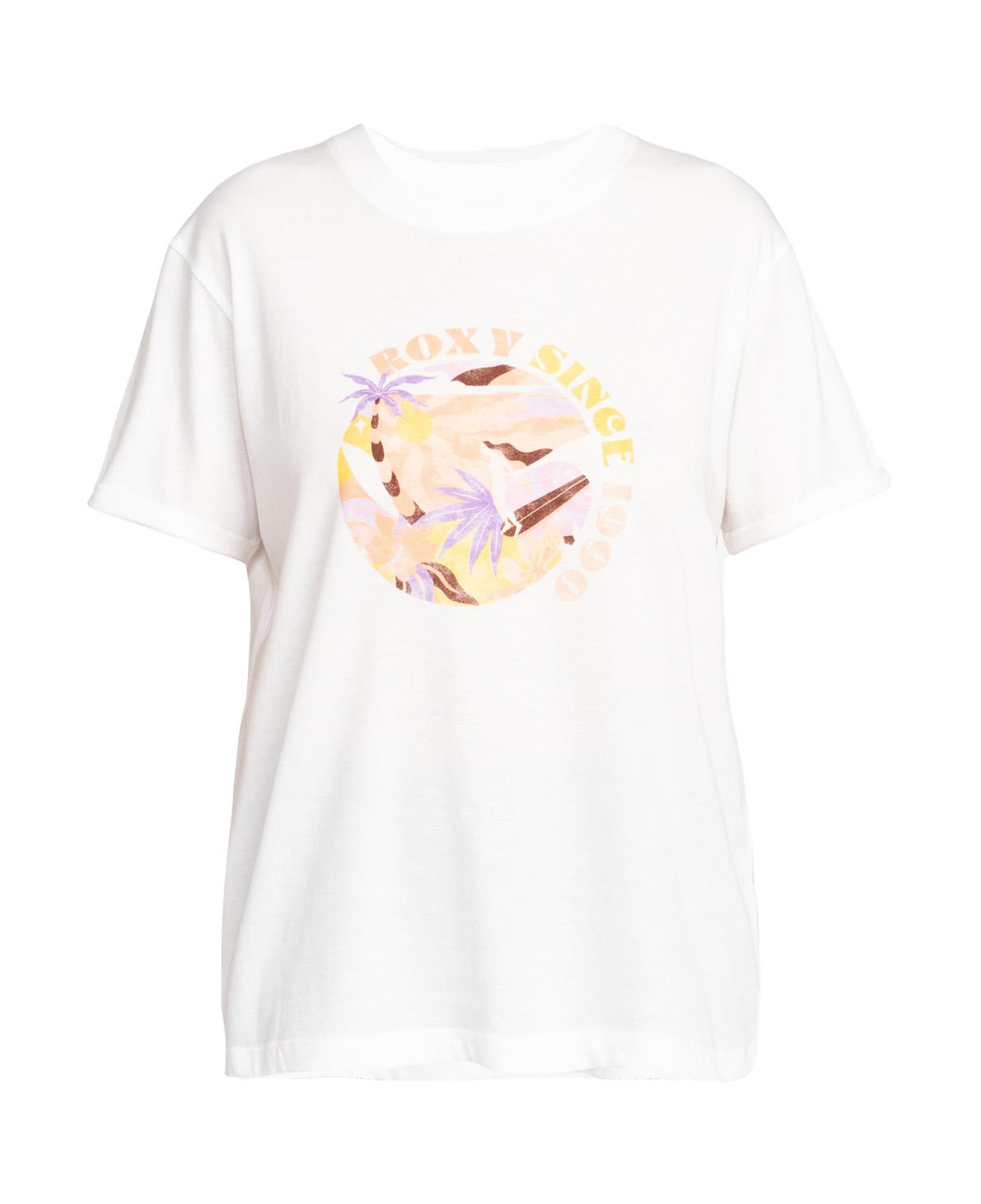 Roxy Summer Fun B Kadın Beyaz Tişört
