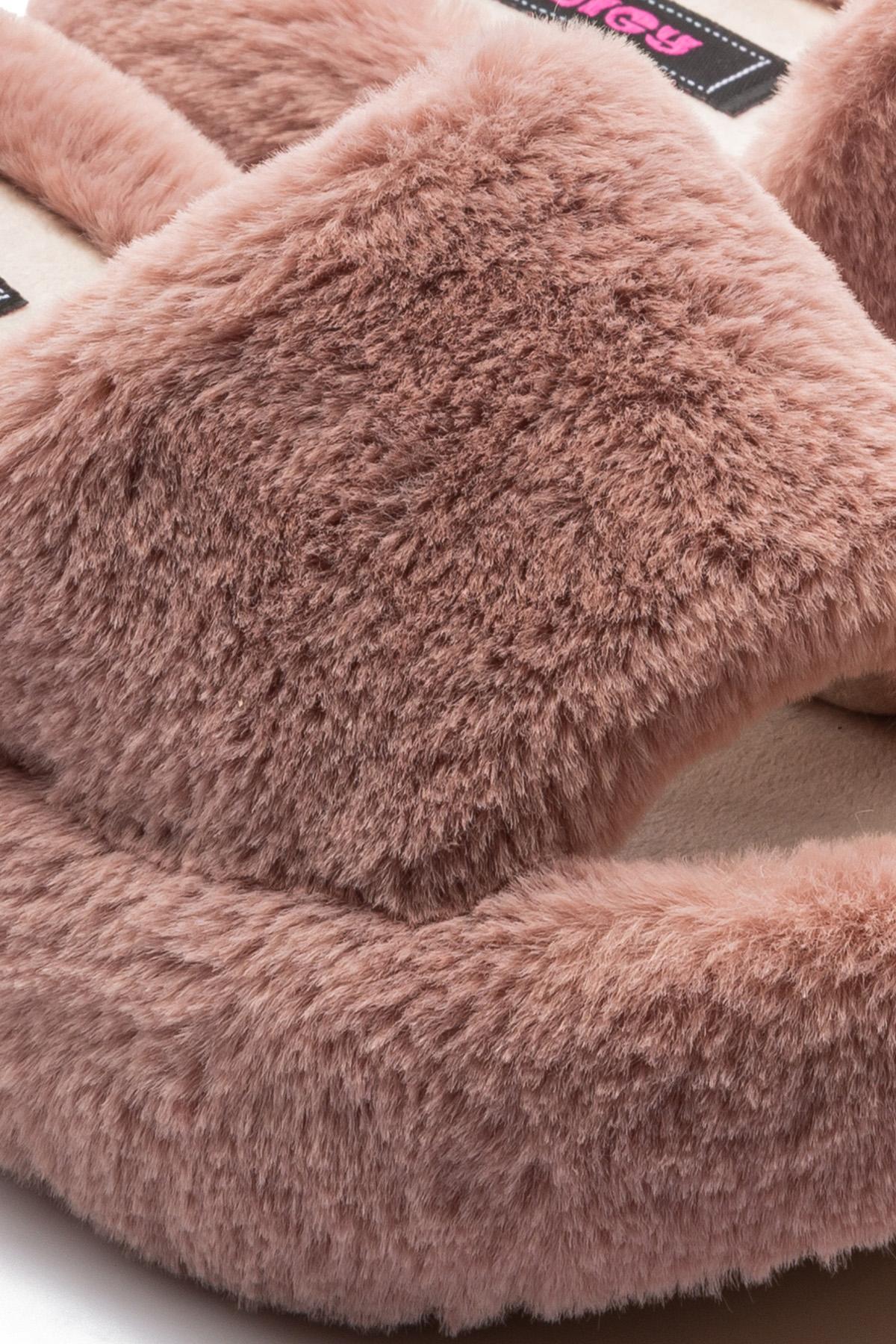 Lili Peluş Kadın Topuklu Ev Terliği Pembe 36/40