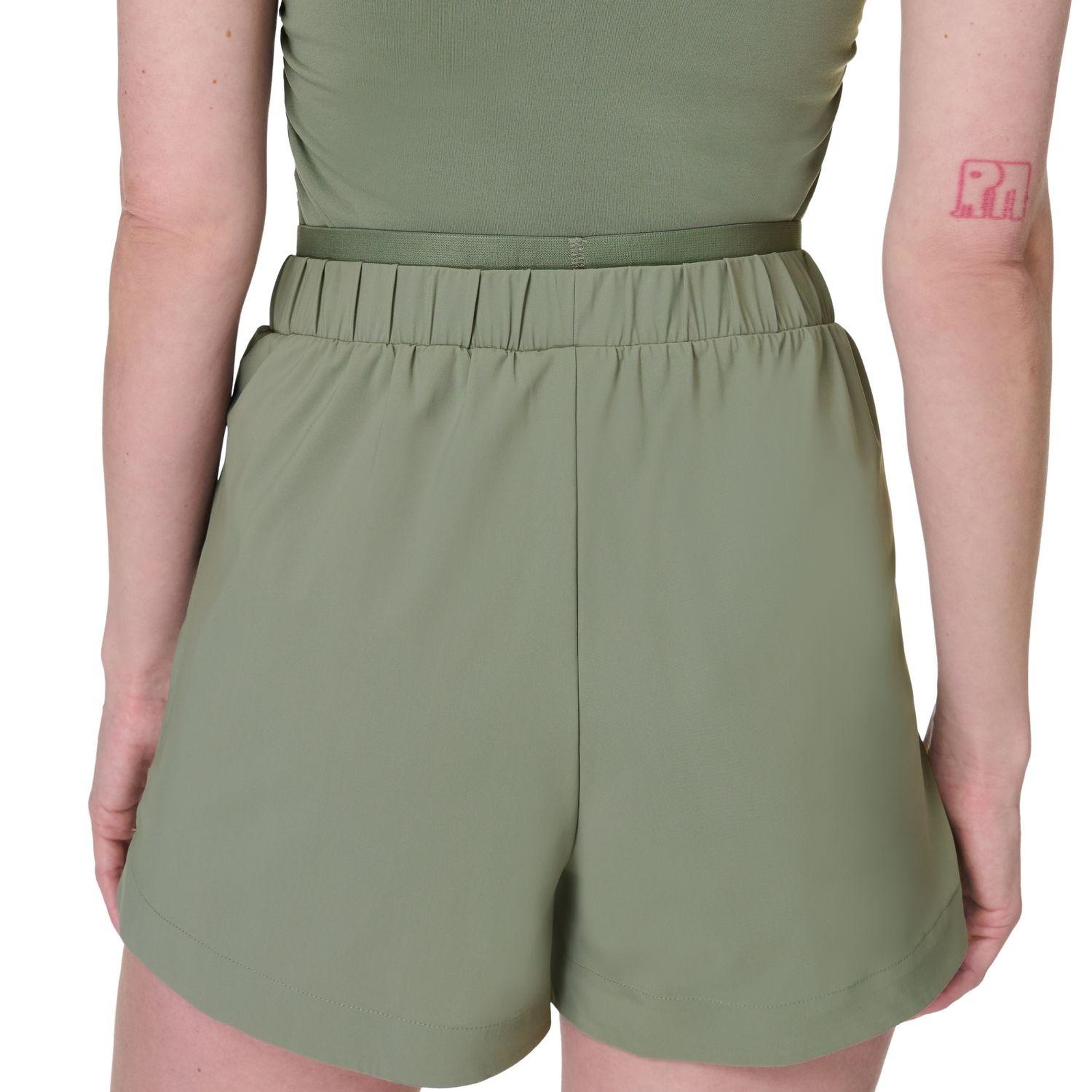 Sweaty Betty Explorer Elevated 3 Short Kadın Yeşil Şort