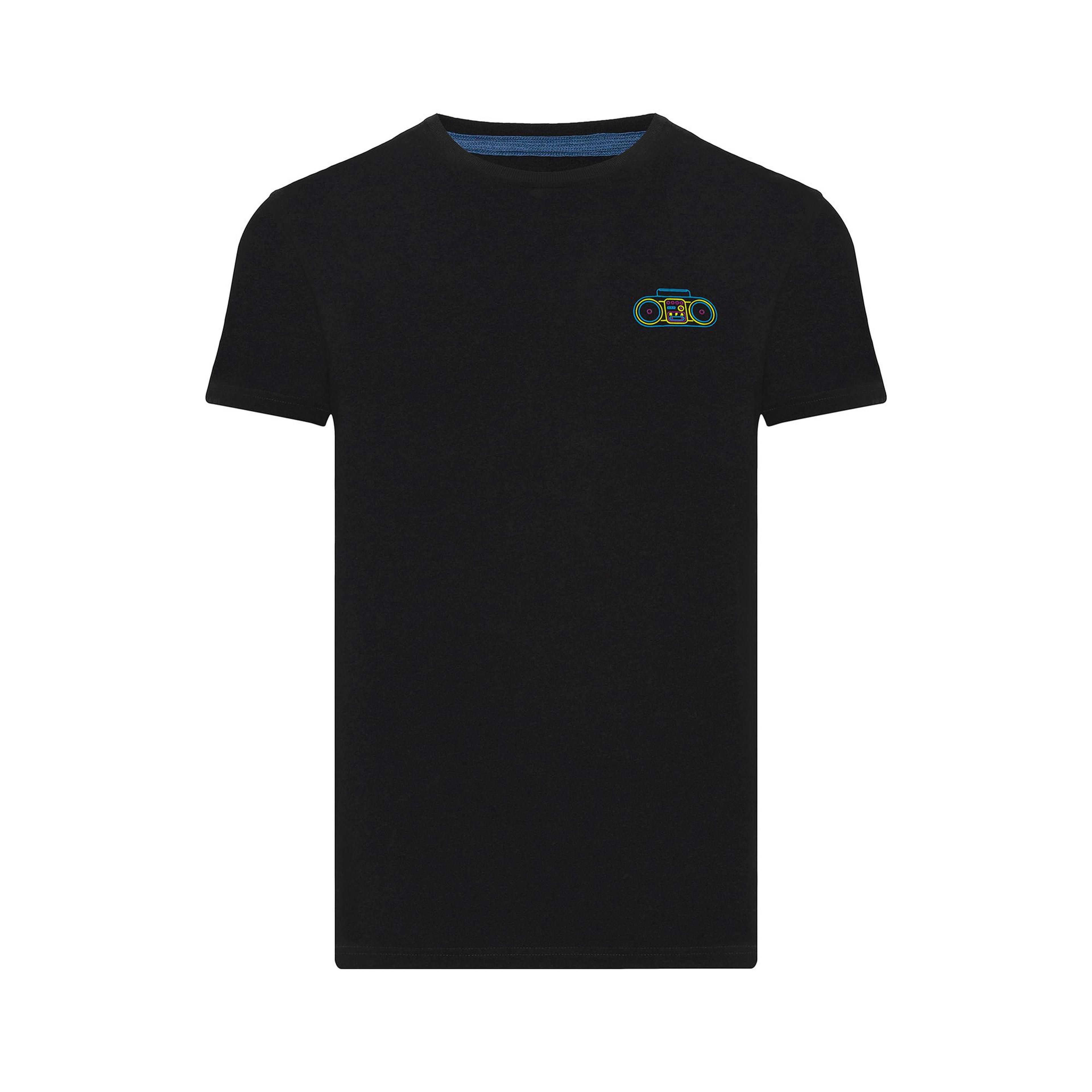 Routefield Toby Erkek Siyah Tişört