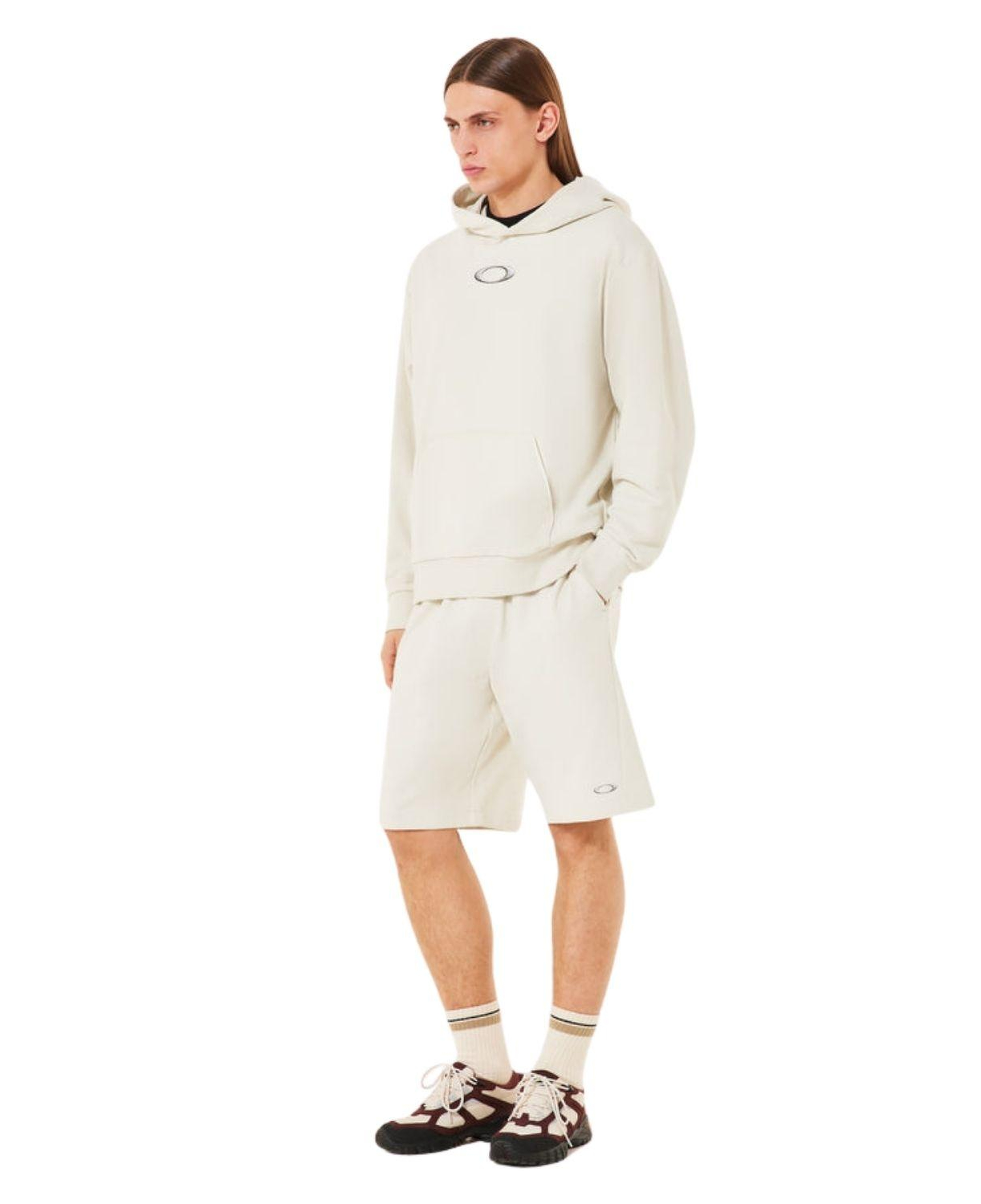 Oakley Mtl Po Hoodie Erkek Gri Sweatshirt