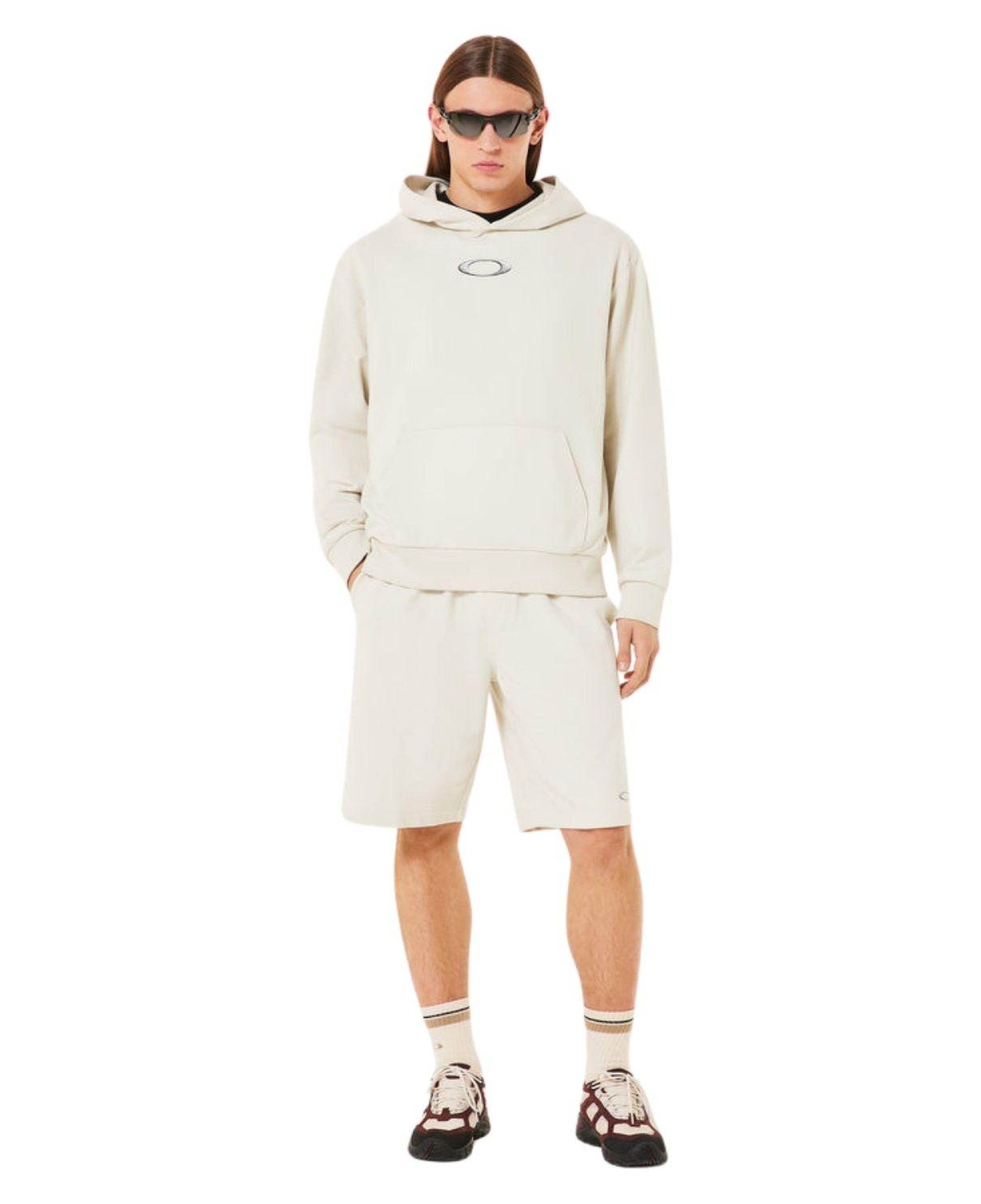 Oakley Mtl Po Hoodie Erkek Gri Sweatshirt