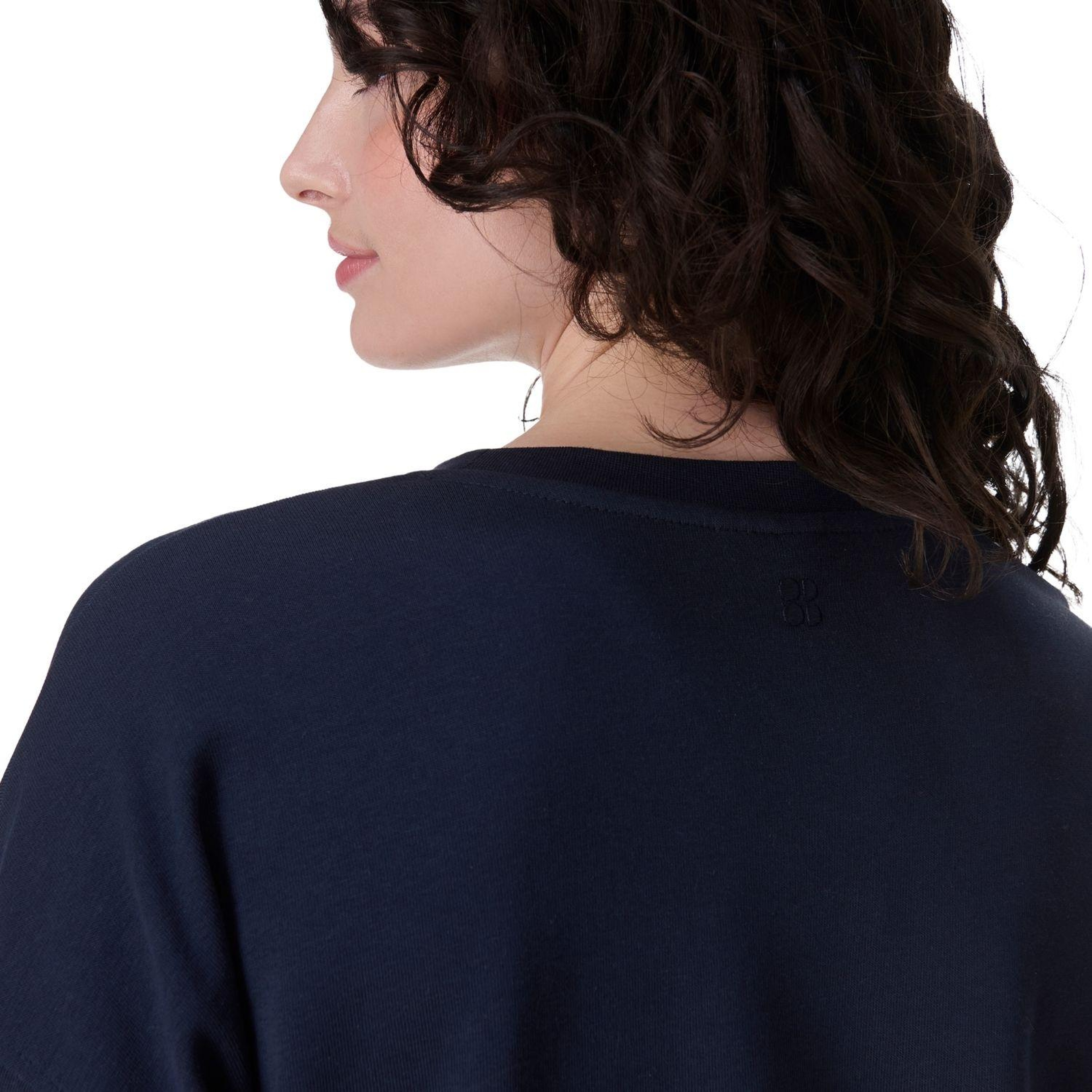 Sweaty Betty After Class Longline Kadın Mavi Sweatshirt