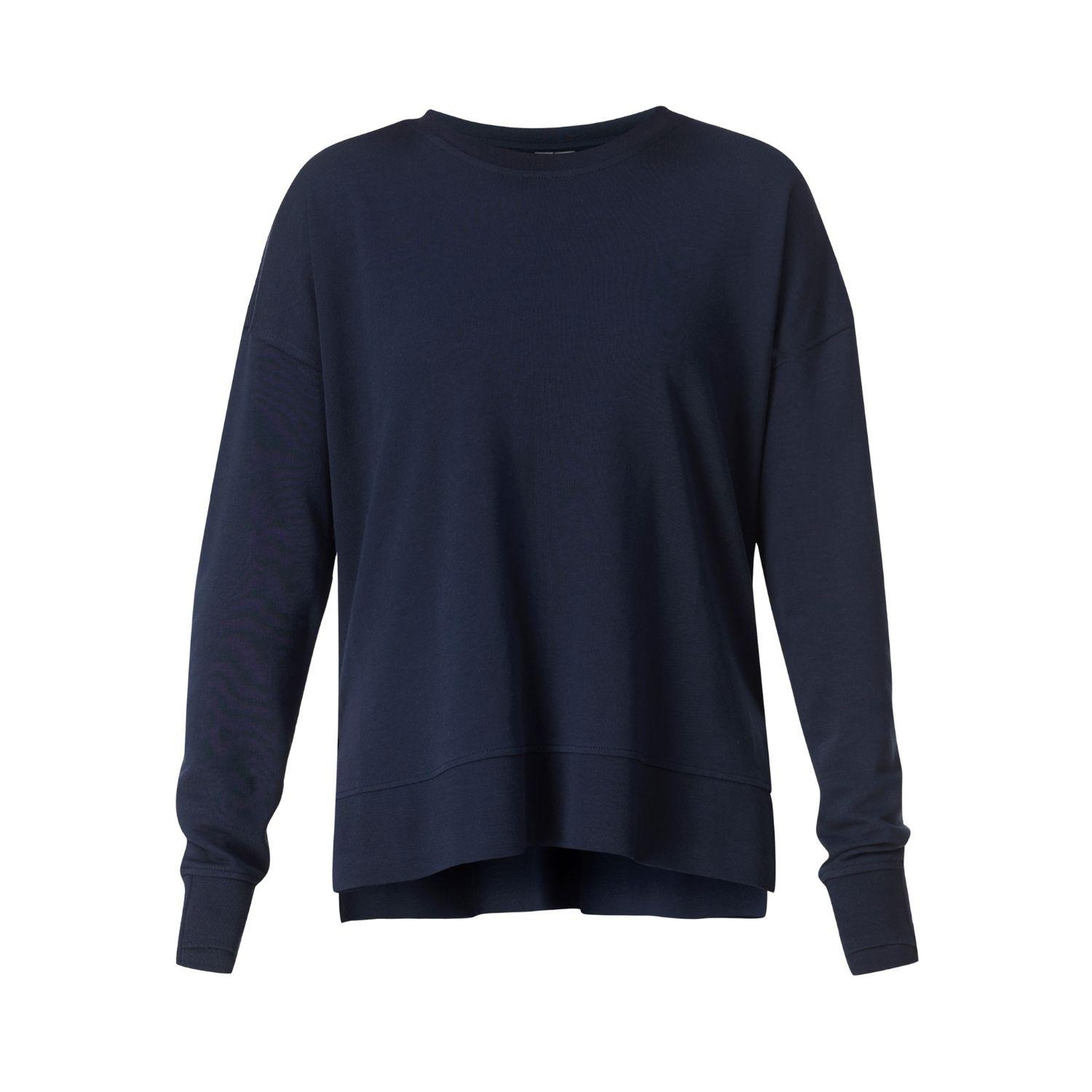 Sweaty Betty After Class Longline Kadın Mavi Sweatshirt