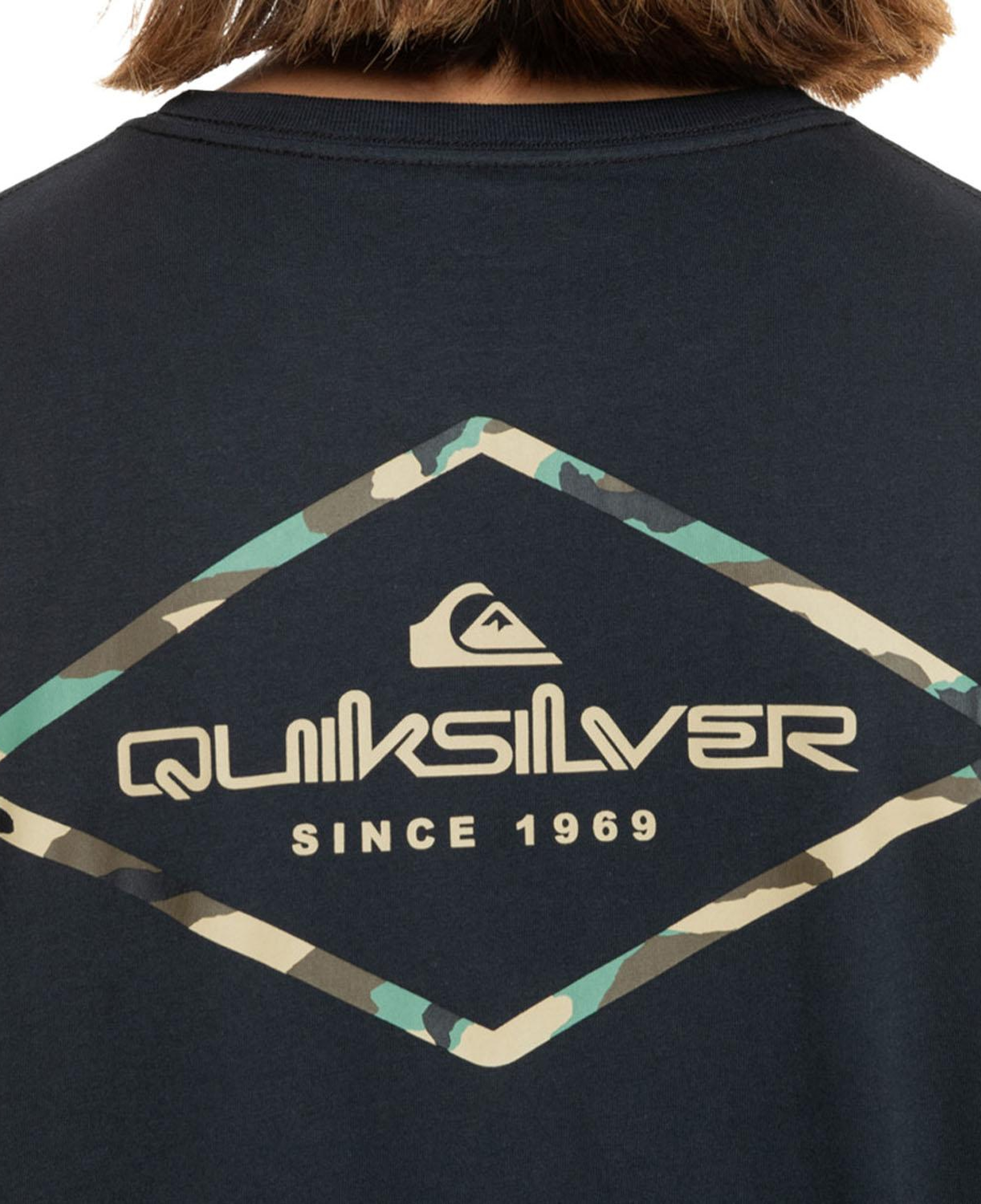 Quiksilver Omni Lock Erkek Siyah Tişört