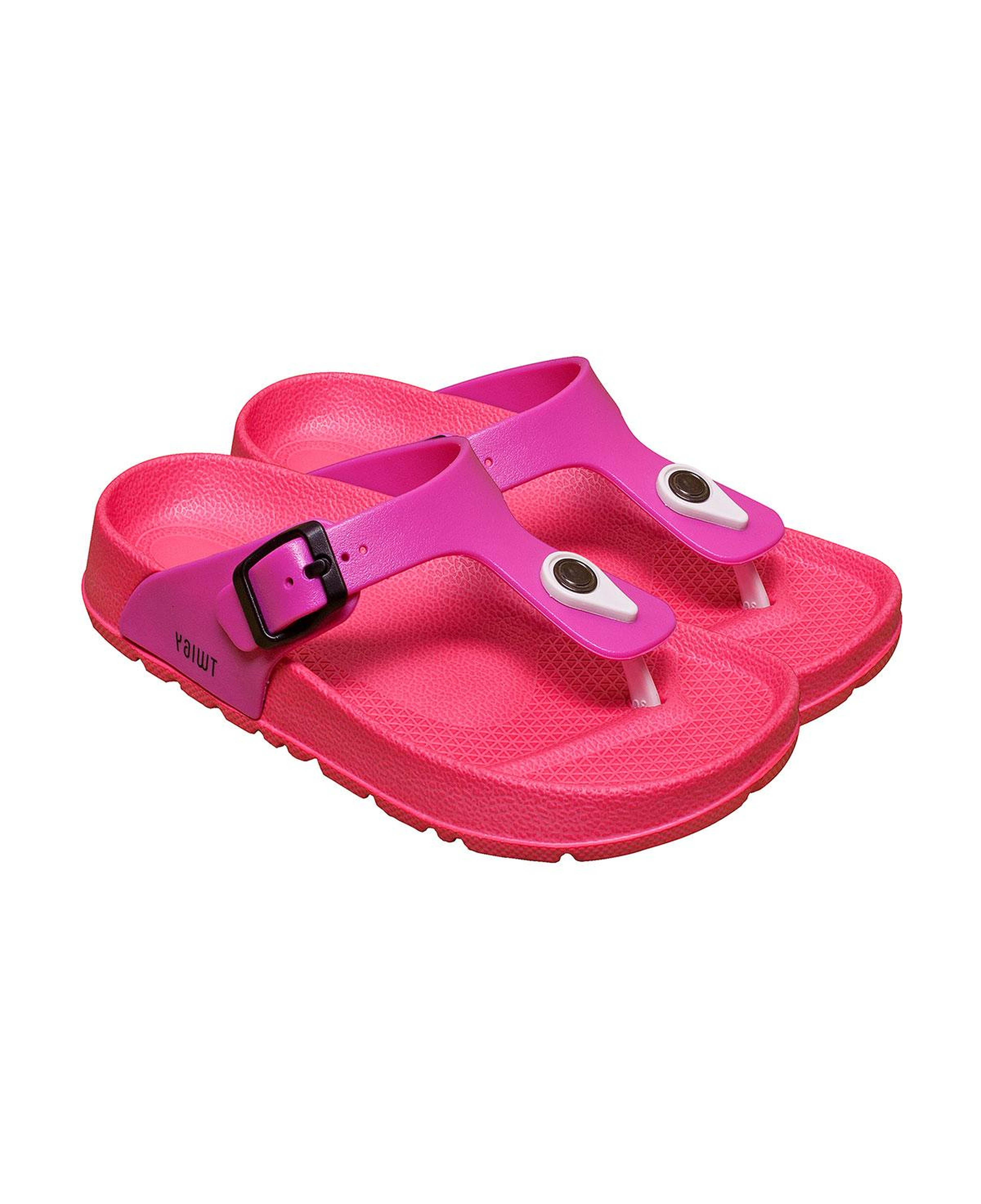 Celine Çocuk Parmak Arası Terlik Pembe Mor 31/35