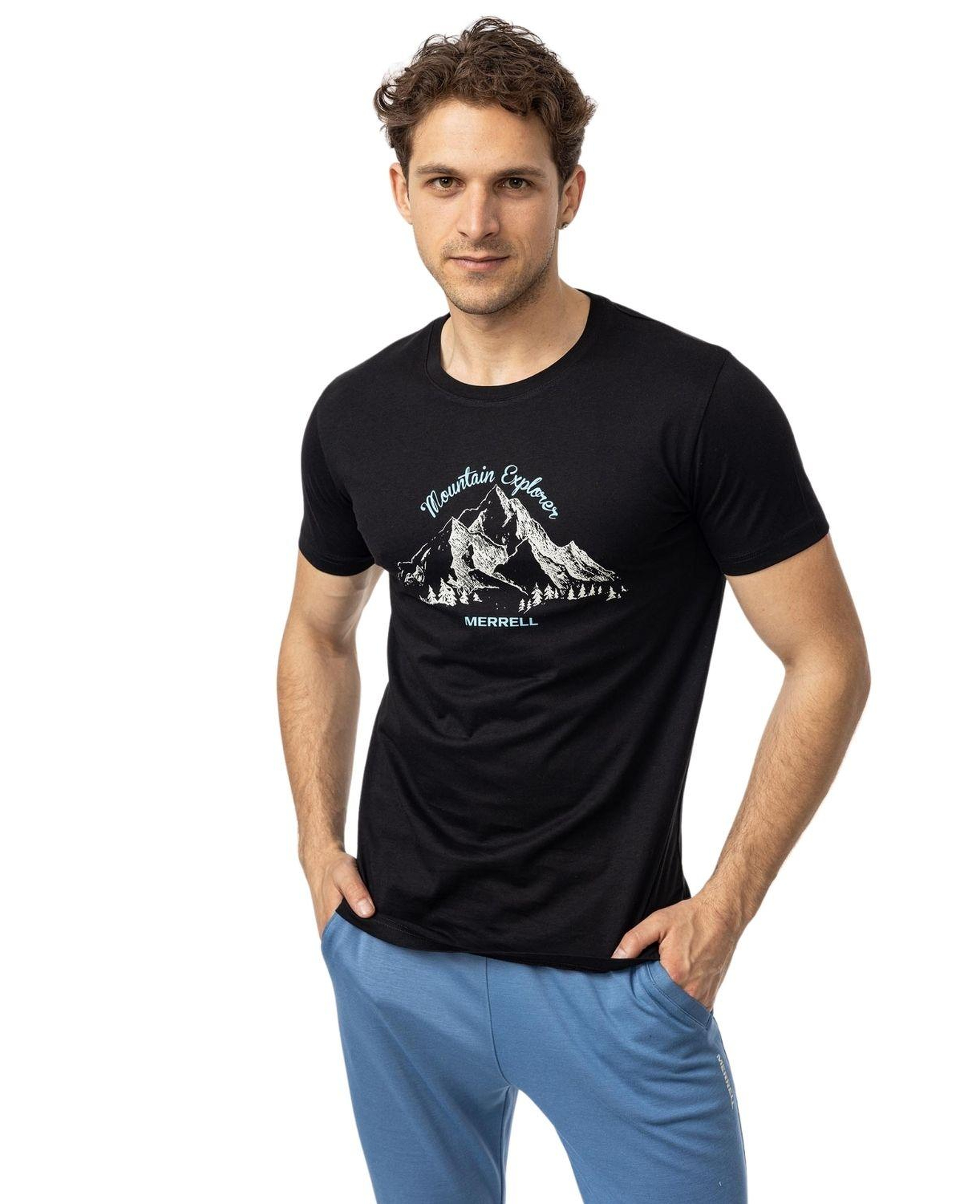 Merrell Tori Erkek Siyah Tişört