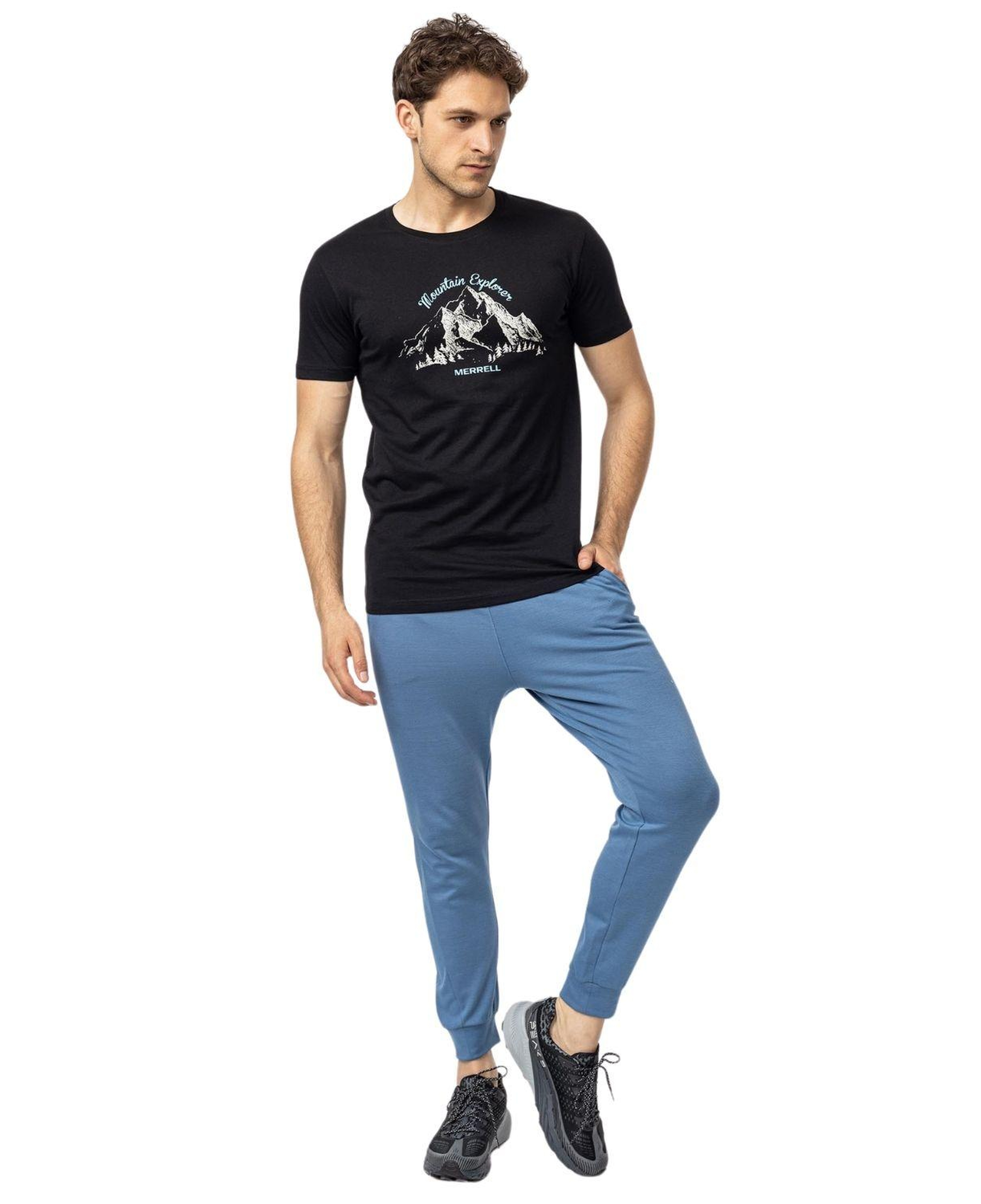 Merrell Tori Erkek Siyah Tişört