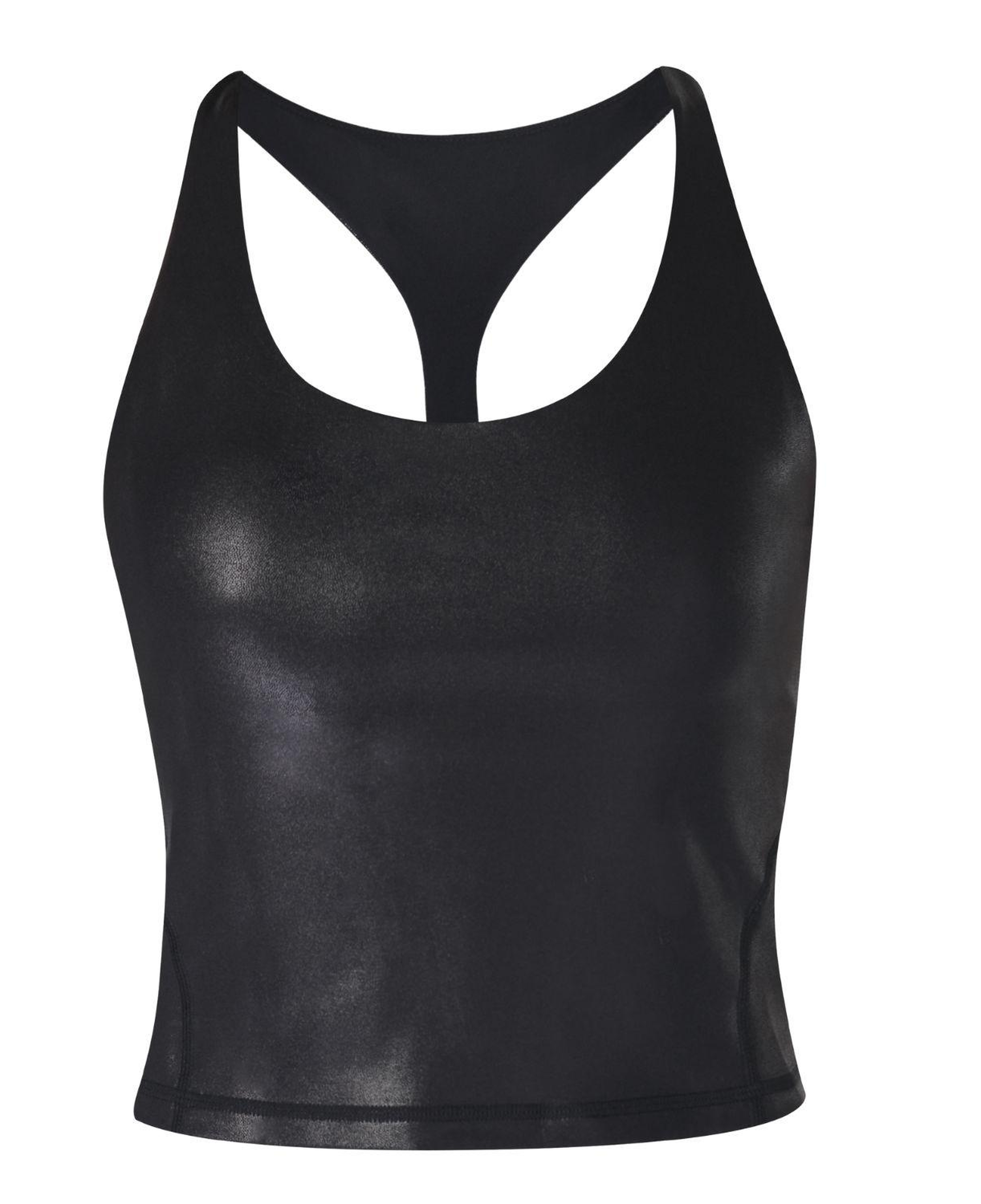 Sweaty Betty Glow Shine Bra Kadın Siyah Koşu Tank Top