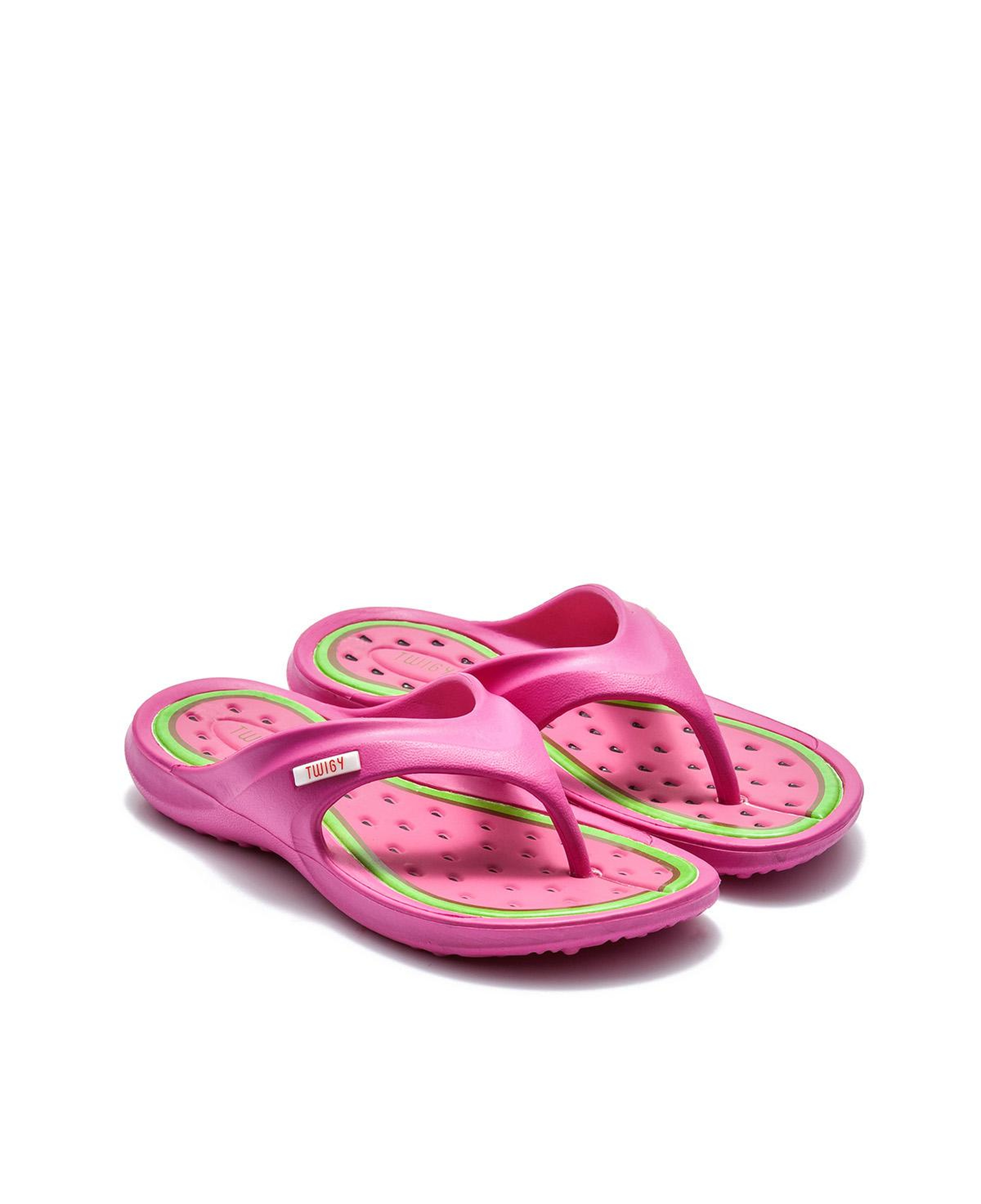 Juhu Çocuk Parmak Arası Terlik Fuşya 28/35