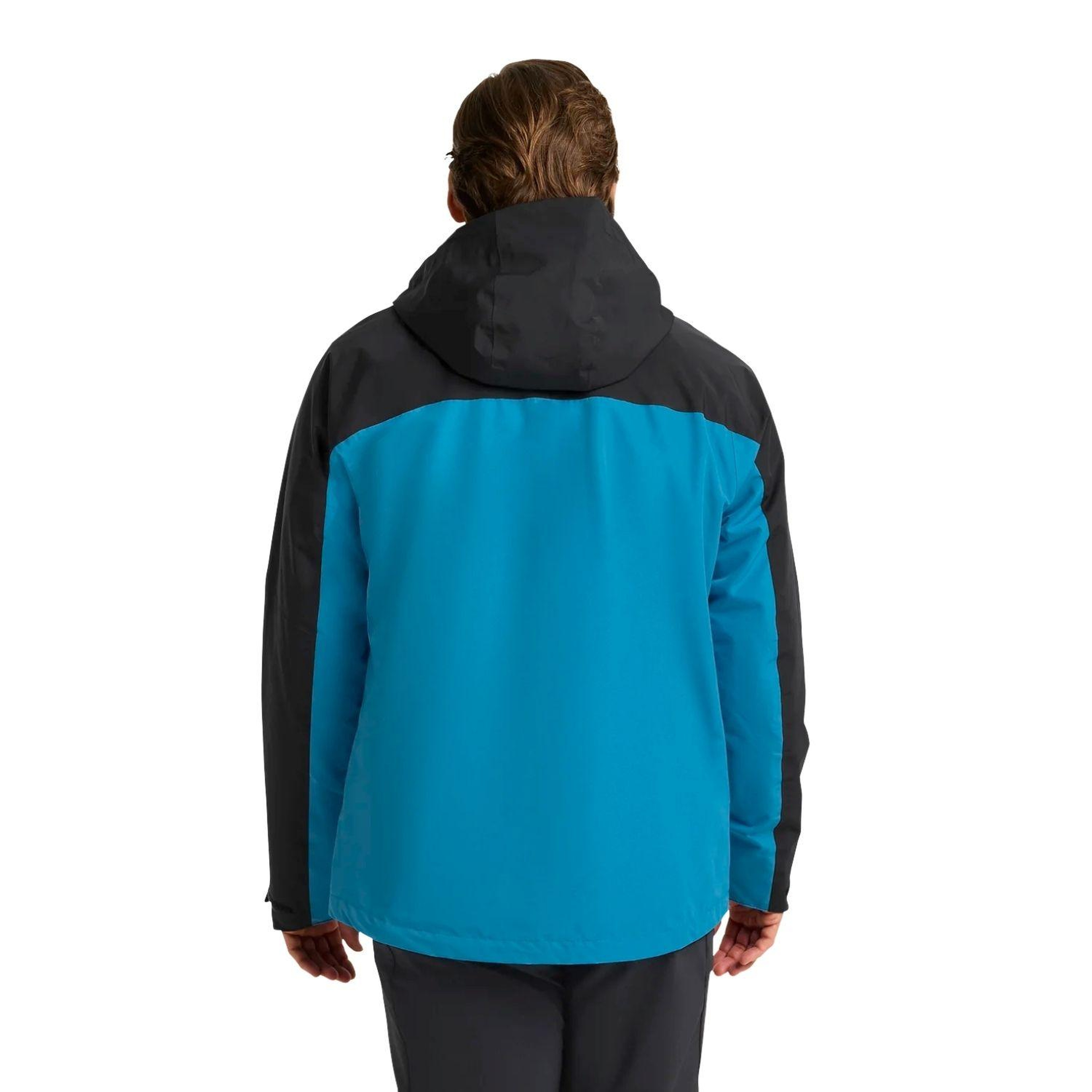 Jack Wolfskin Wild Places 3in1 Erkek Mavi Outdoor Ceketi