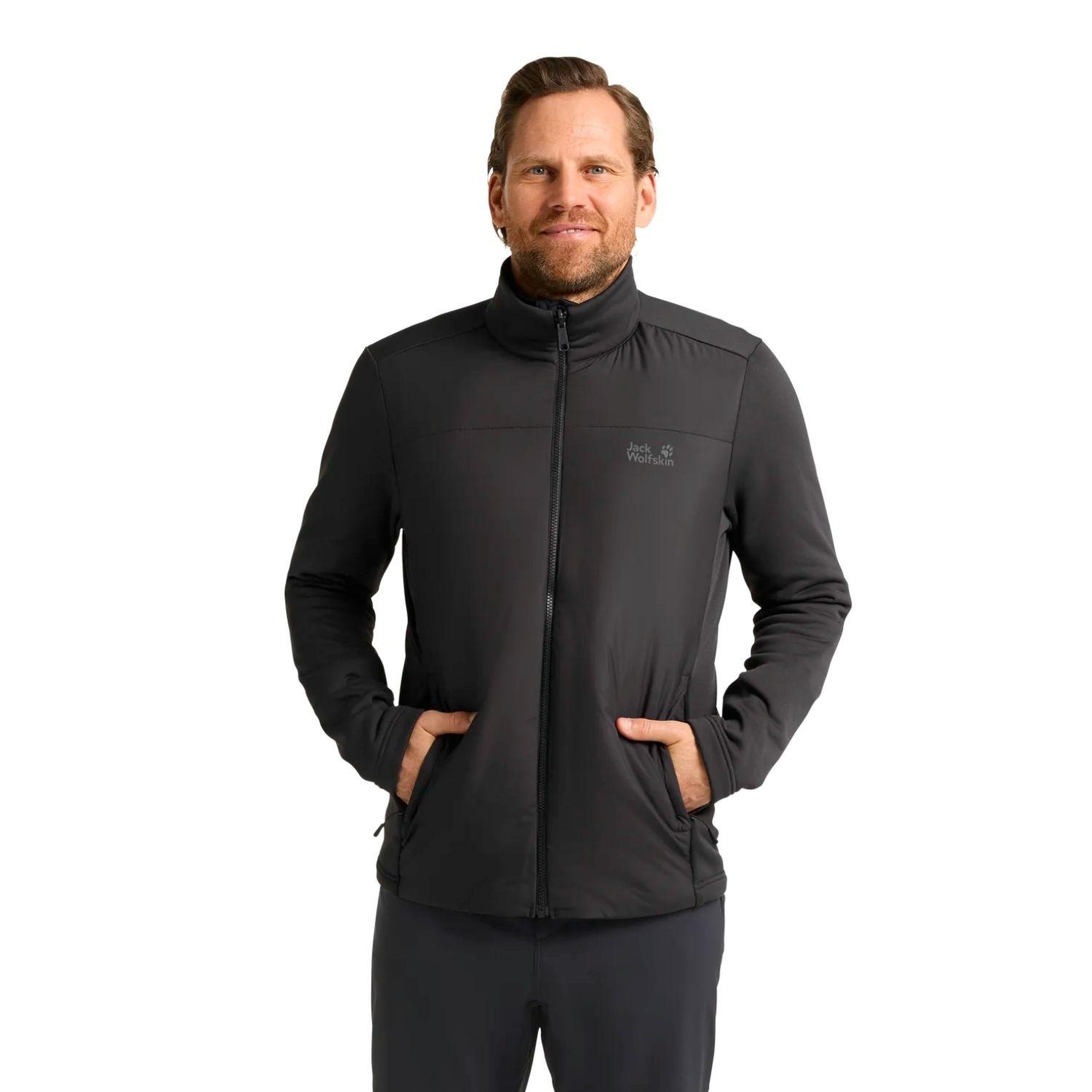 Jack Wolfskin Wild Places 3in1 Erkek Mavi Outdoor Ceketi