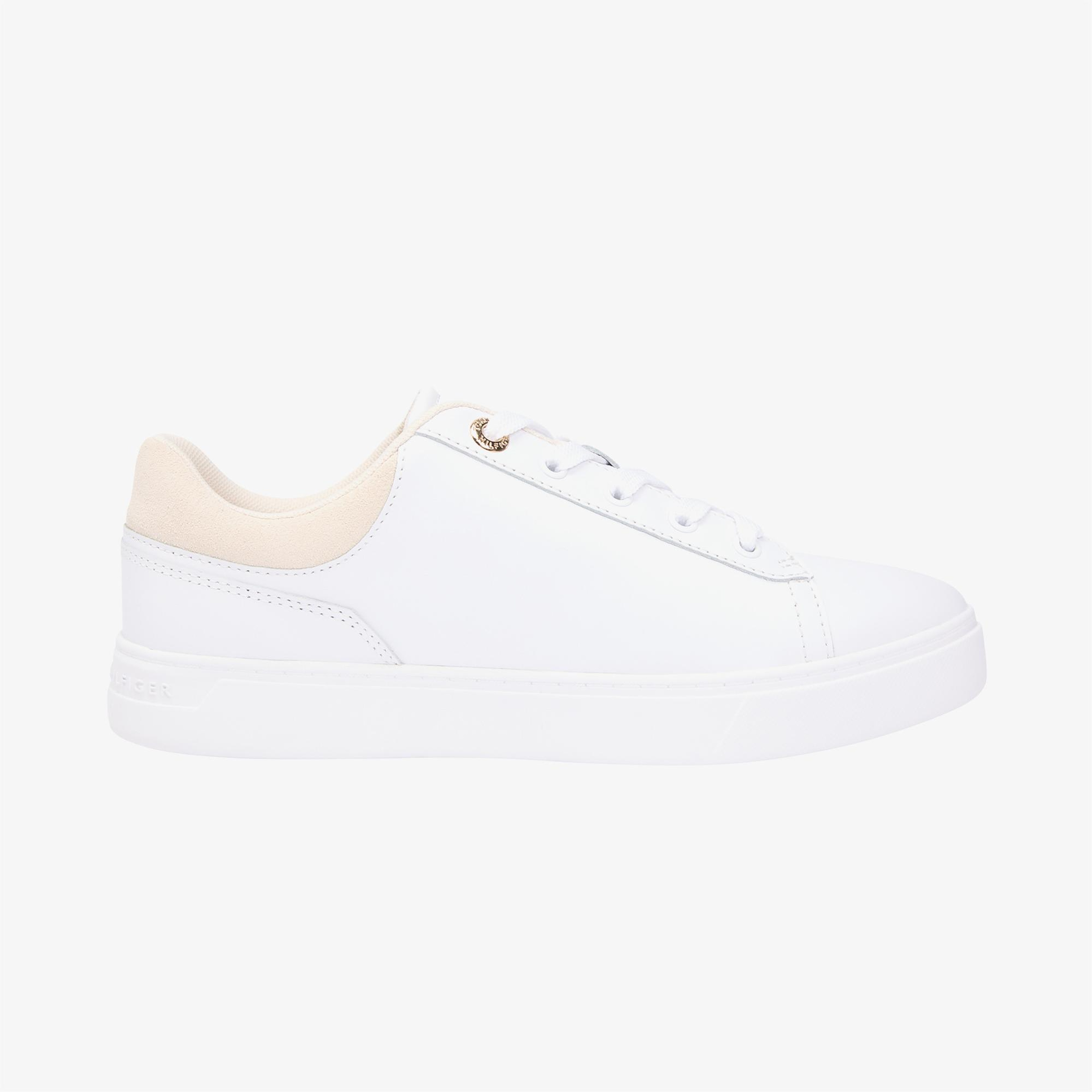 Tommy Hilfiger Seren Kadın Beyaz Sneaker