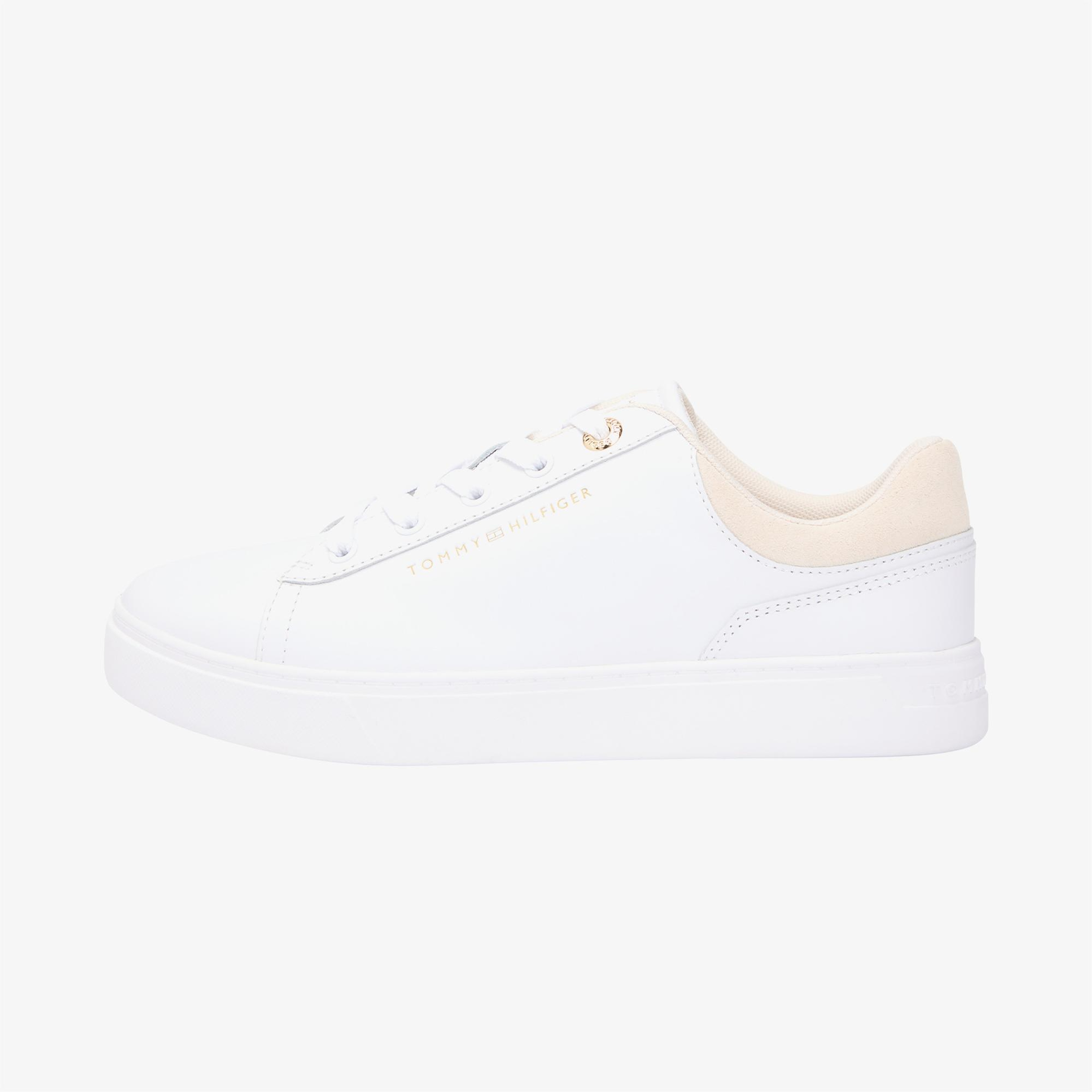 Tommy Hilfiger Seren Kadın Beyaz Sneaker