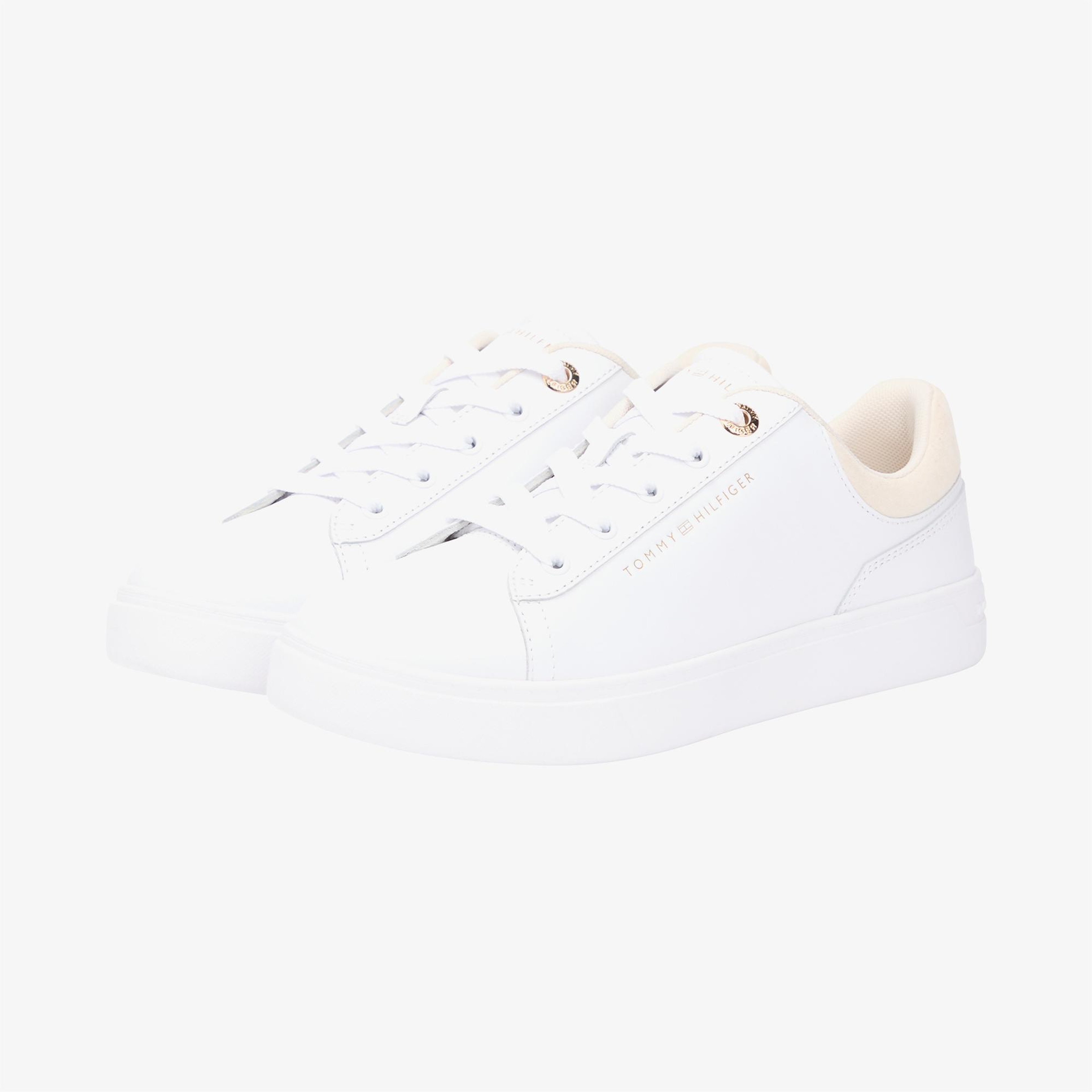 Tommy Hilfiger Seren Kadın Beyaz Sneaker