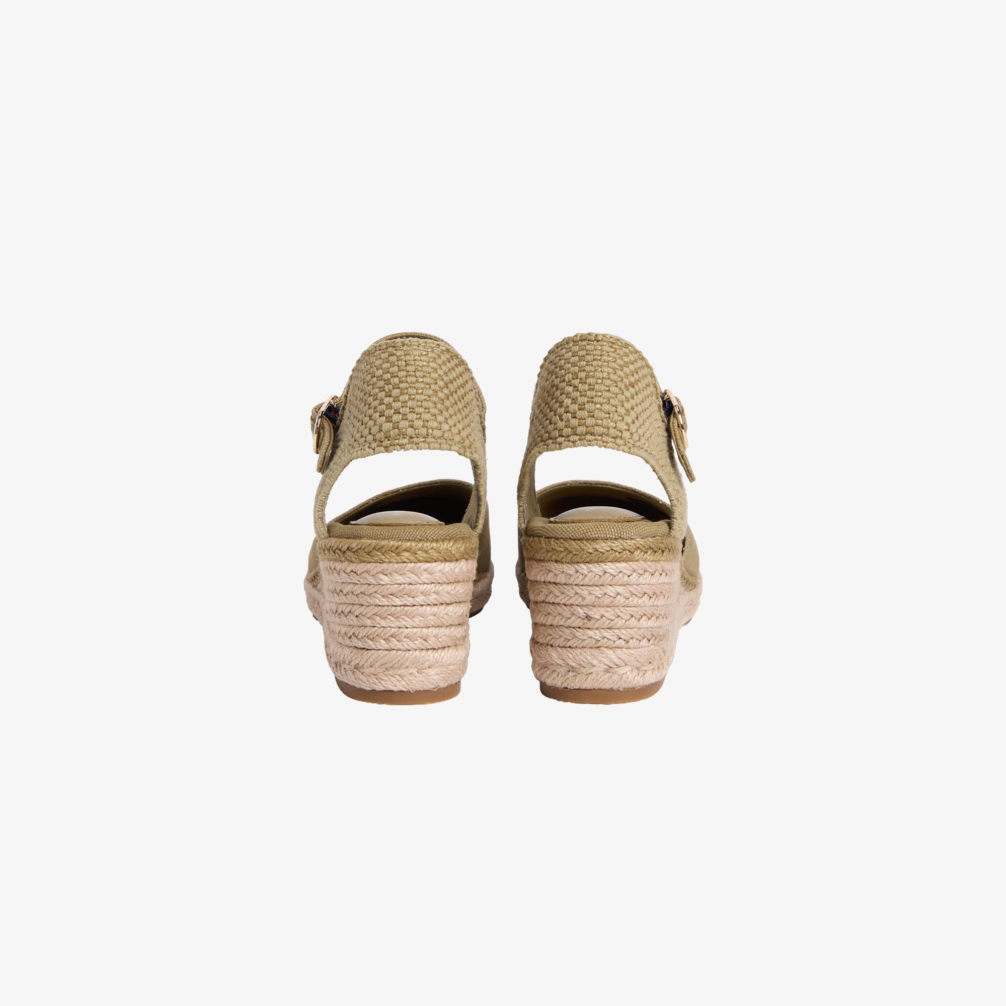 Tommy Hilfiger Eileen Kadın Haki Espadril